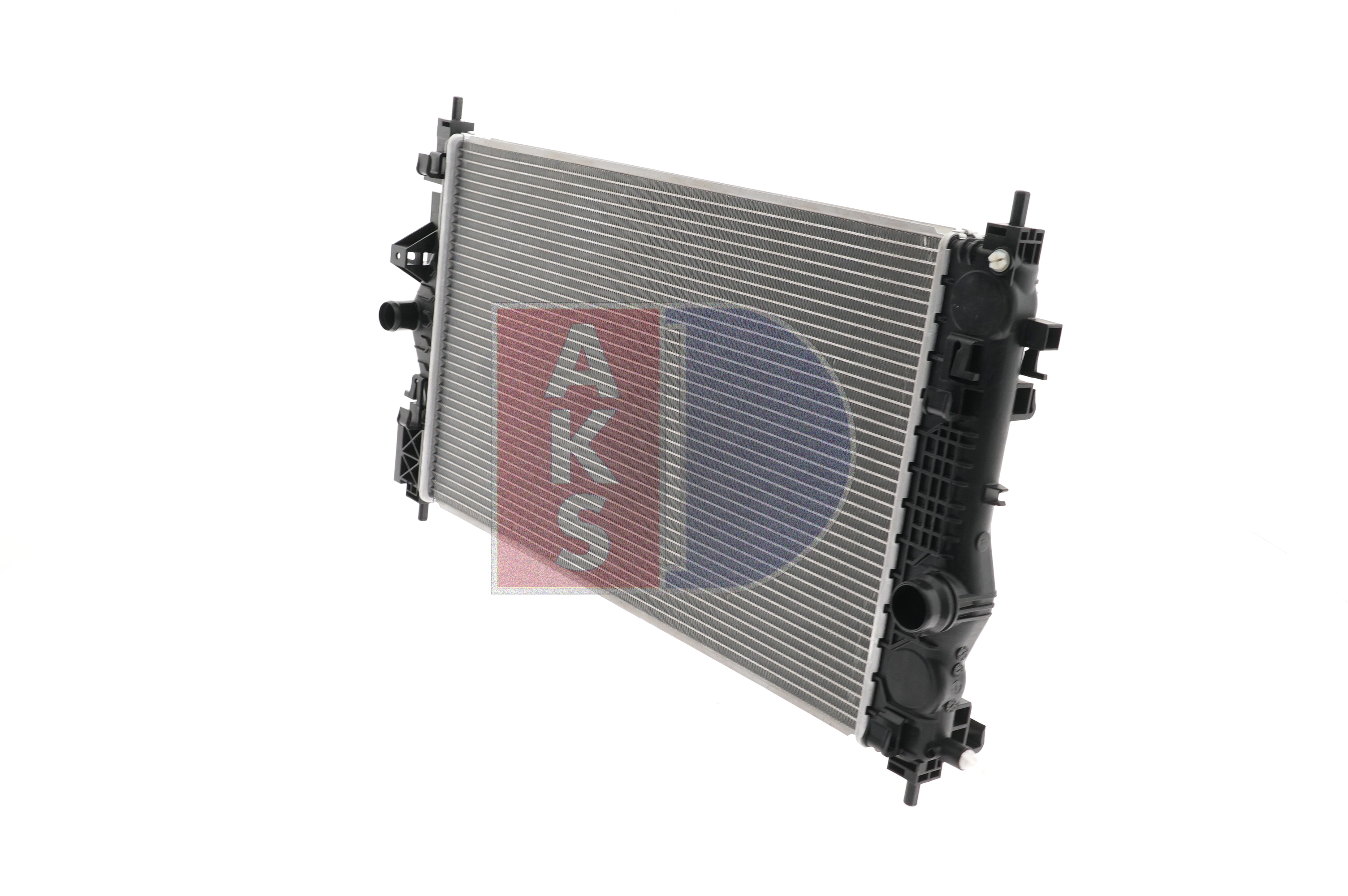 AKS DASIS Aluminium, 655 x 412 x 28 mm, Brazed cooling fins Radiator 090158N buy