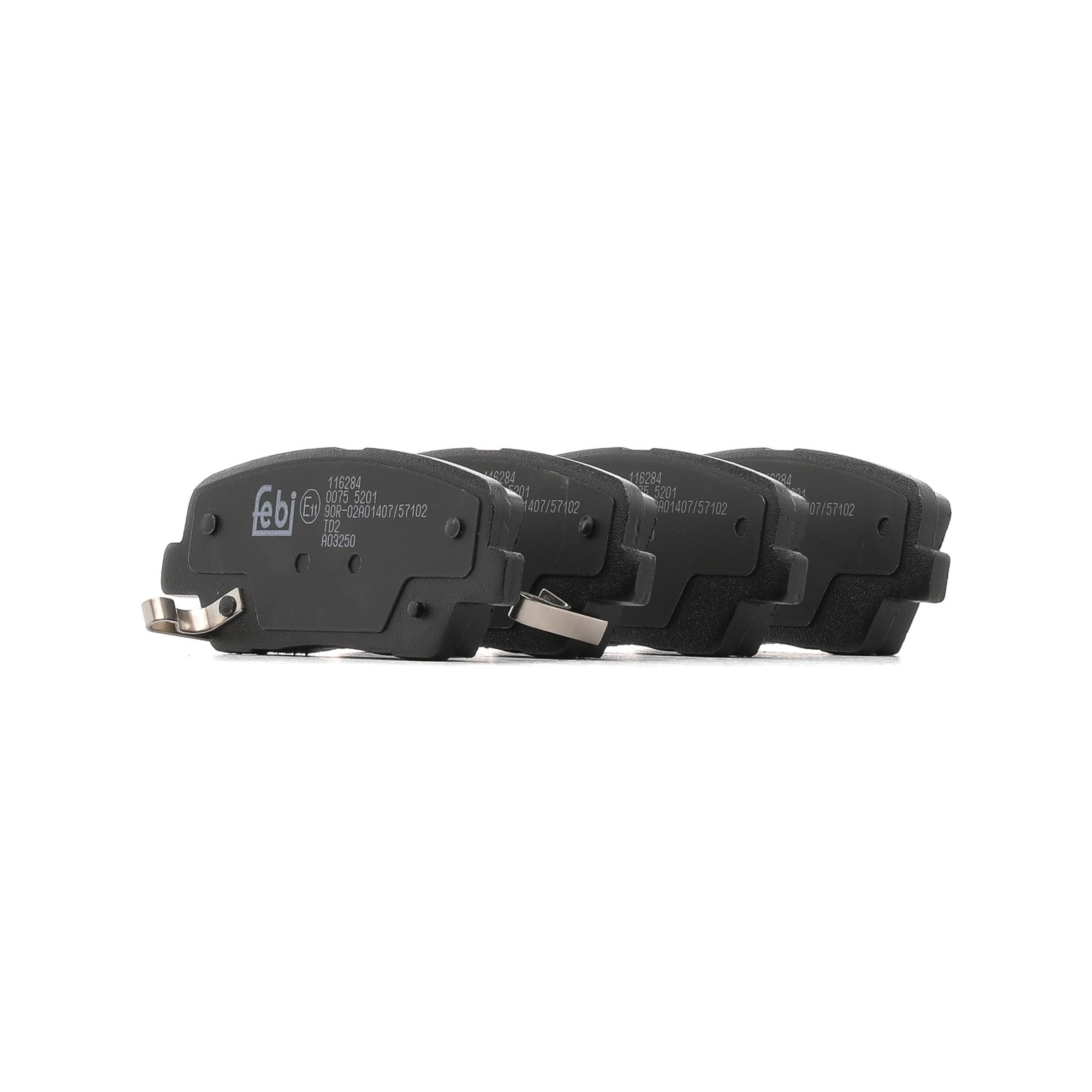 D1284-8401 FEBI BILSTEIN 116284 Plaquette HYUNDAI Santa Fe II (CM) 3.5 280 CV Essence 2011 prix