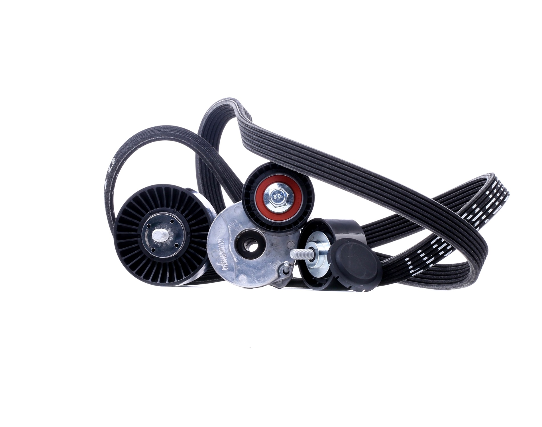STARK SKRBS-1200396 V-Ribbed Belt Set Check alternator freewheel clutch & replace if necessary