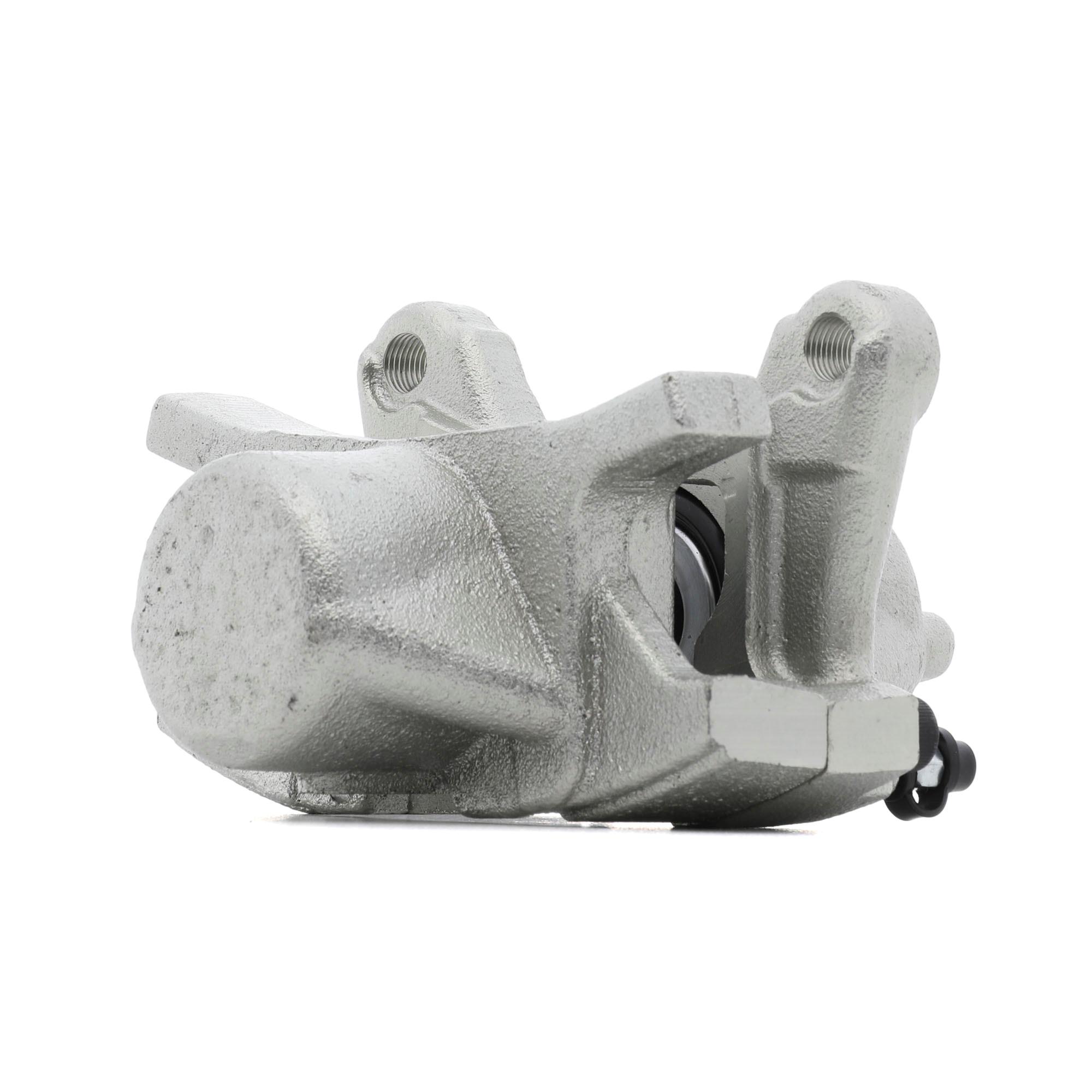 RIDEX 78B1010 Brake caliper Rear Axle Left, behind the axle, without holder, with holding frame