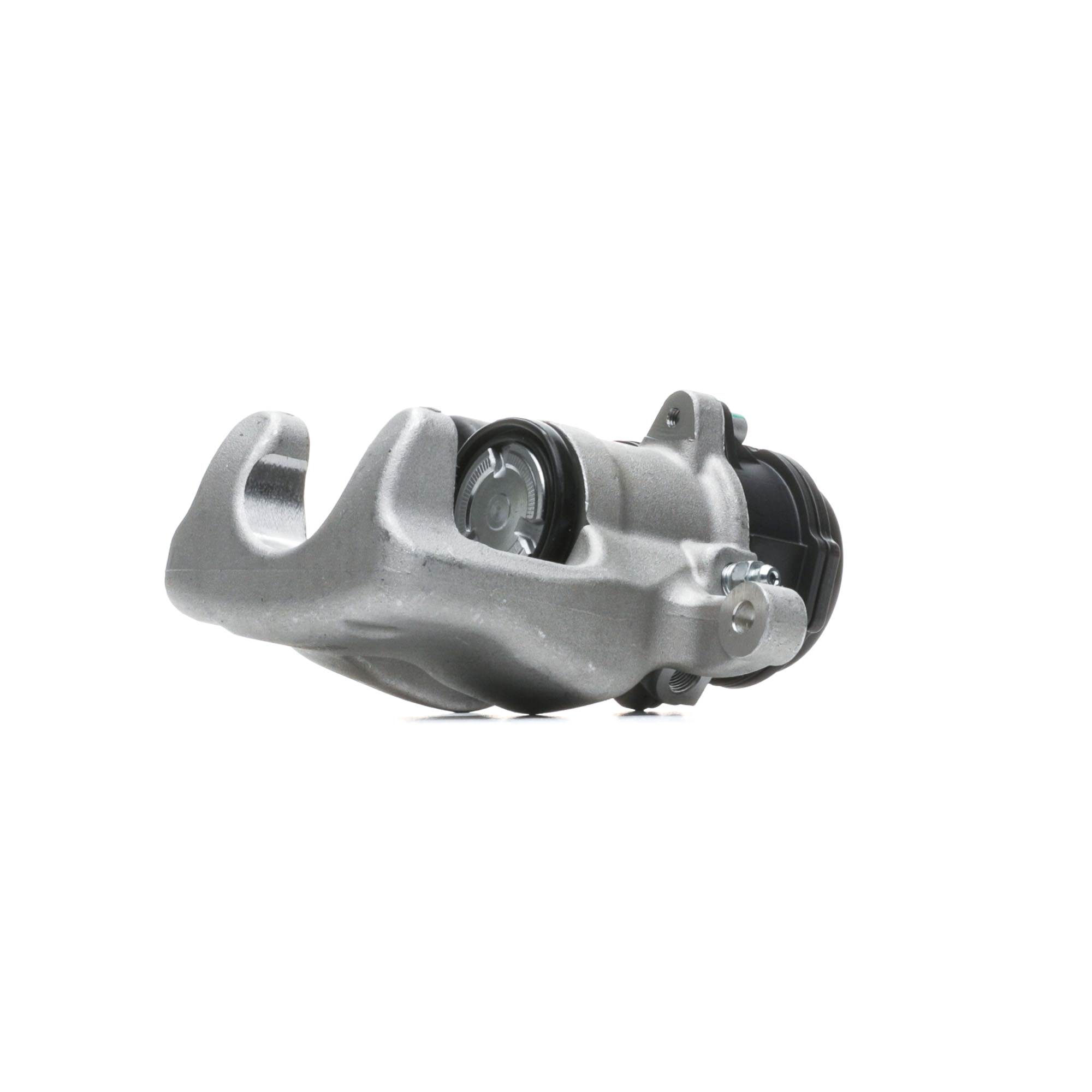 RIDEX 78B1084 Brake caliper Aluminium, 134mm, Rear Axle Left, behind the axle, for vehicles with electric parking brake