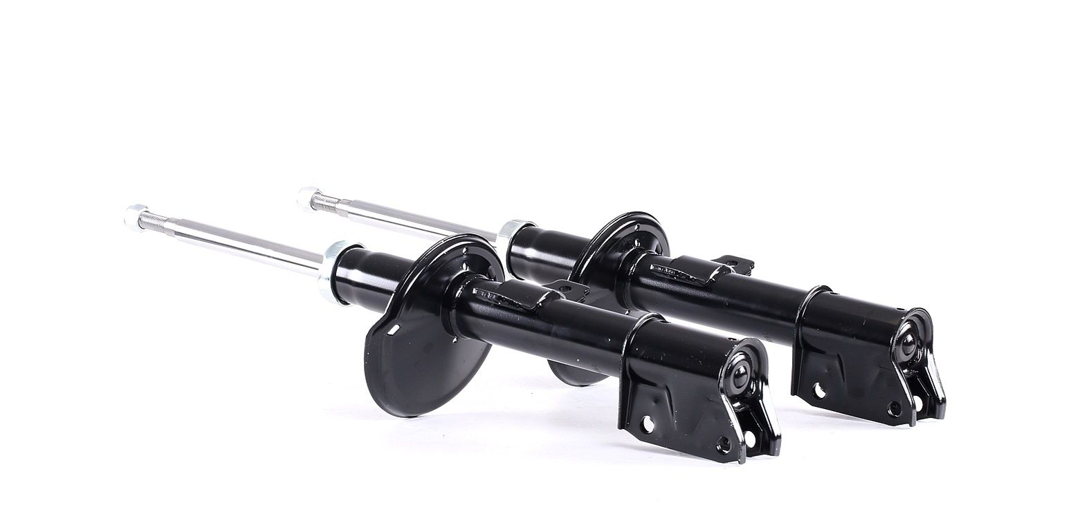 RIDEX 854S2367 Shock absorber Front Axle, Gas Pressure, Ø: 45x20 mm, Twin-Tube, Suspension Strut, Top pin, Bottom Yoke