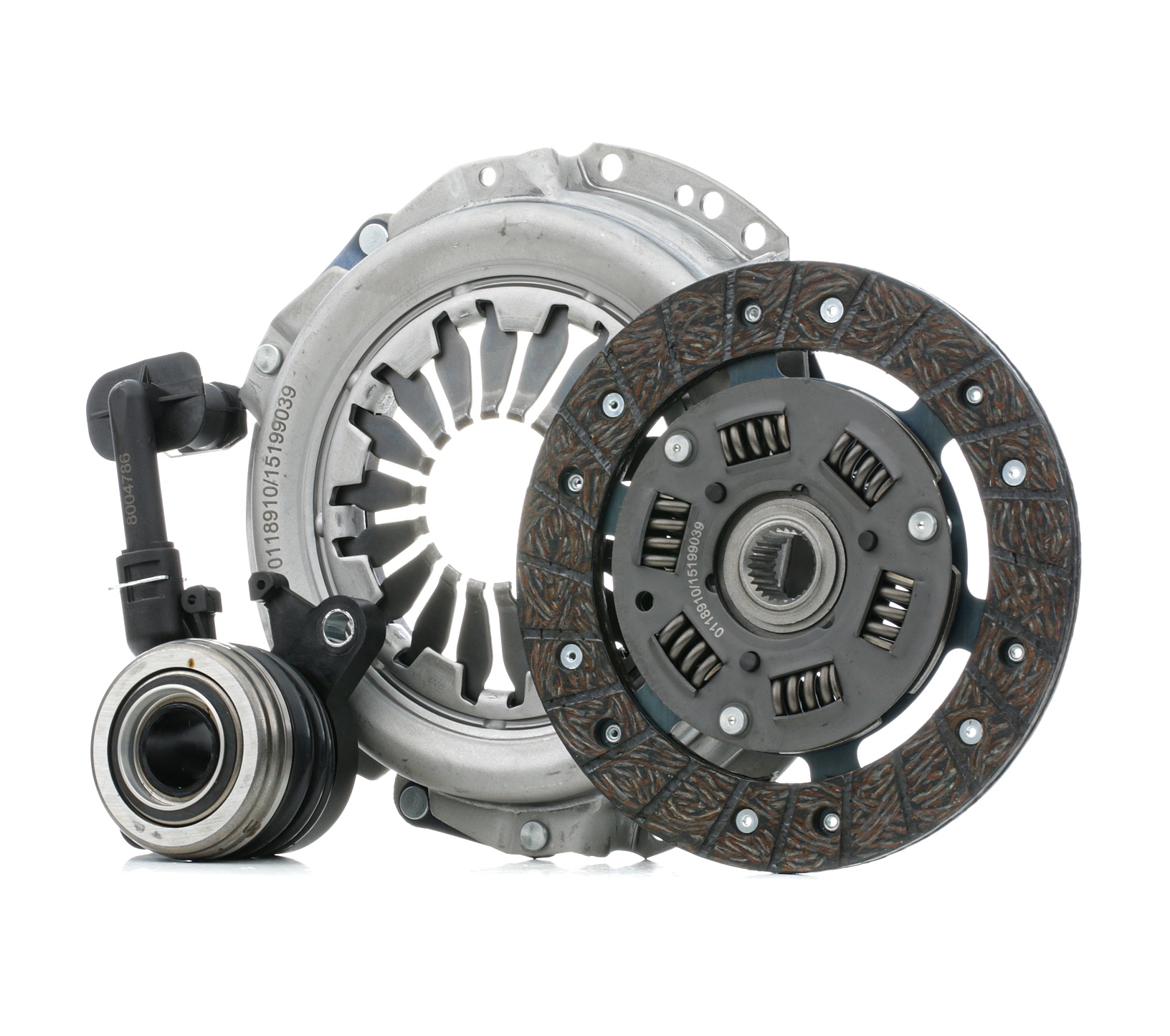 SKCK-0100276 STARK Clutch set DACIA three-piece, with clutch pressure plate, with central slave cylinder, with clutch disc, 180mm