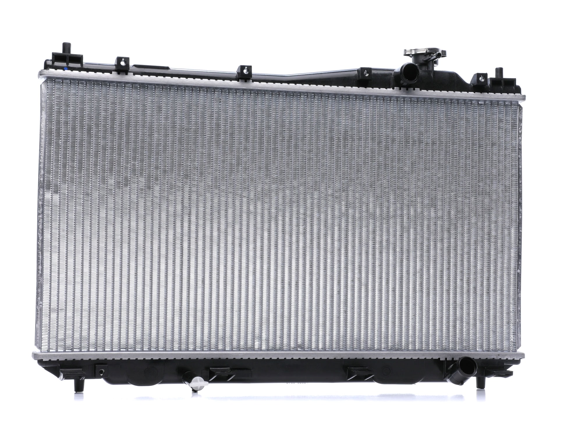 RIDEX 470R0821 Engine radiator Aluminium, Plastic, Brazed cooling fins