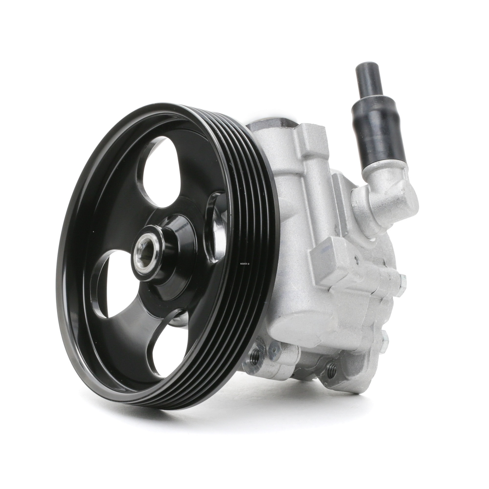RIDEX 12H0134 Power steering pump Hydraulic, Number of ribs: 6, Belt Pulley Ø: 126 mm, for left-hand/right-hand drive vehicles