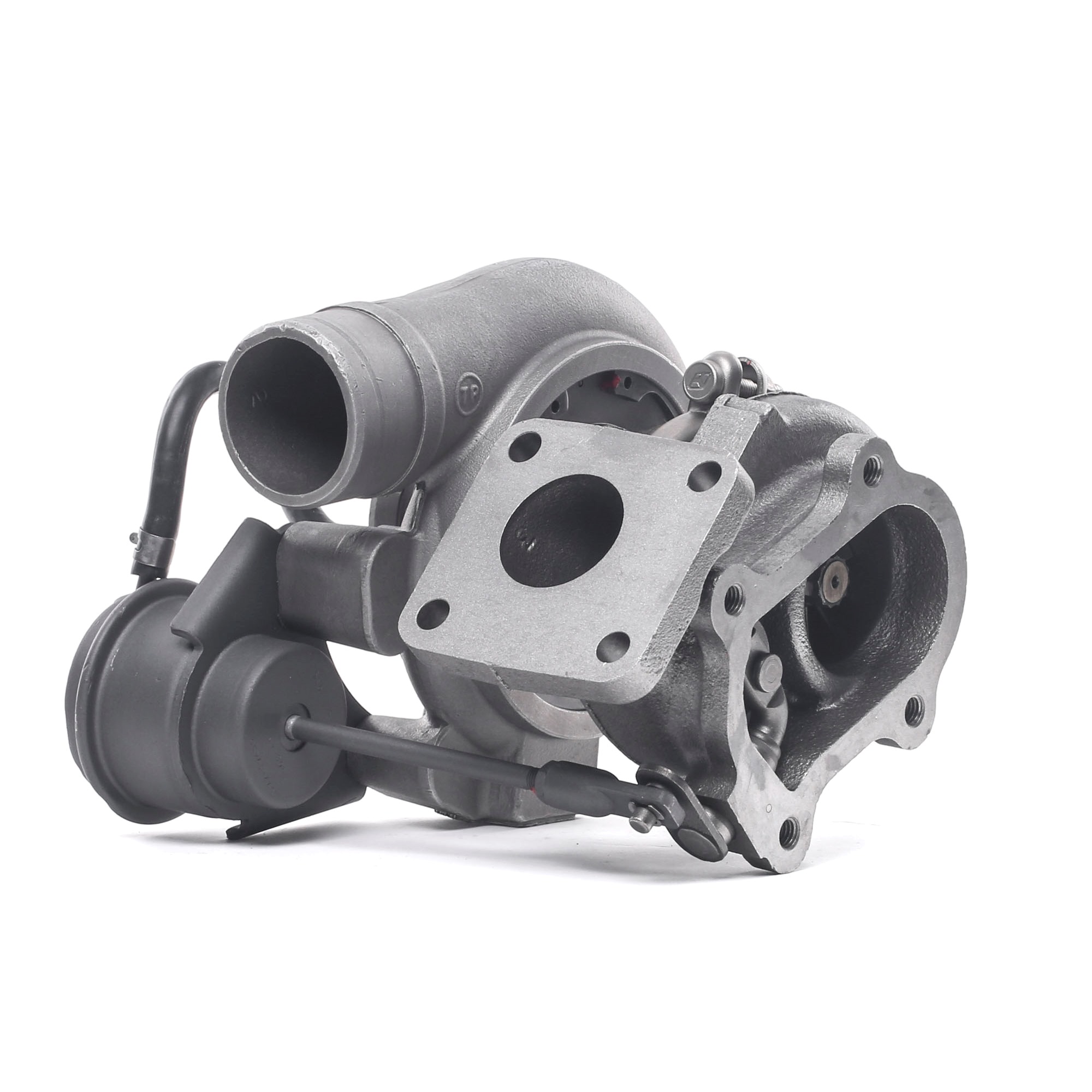 RIDEX REMAN 2234C0155R Turbocharger Exhaust Turbocharger, Vacuum-controlled, with gaskets/seals, Steel, Aluminium