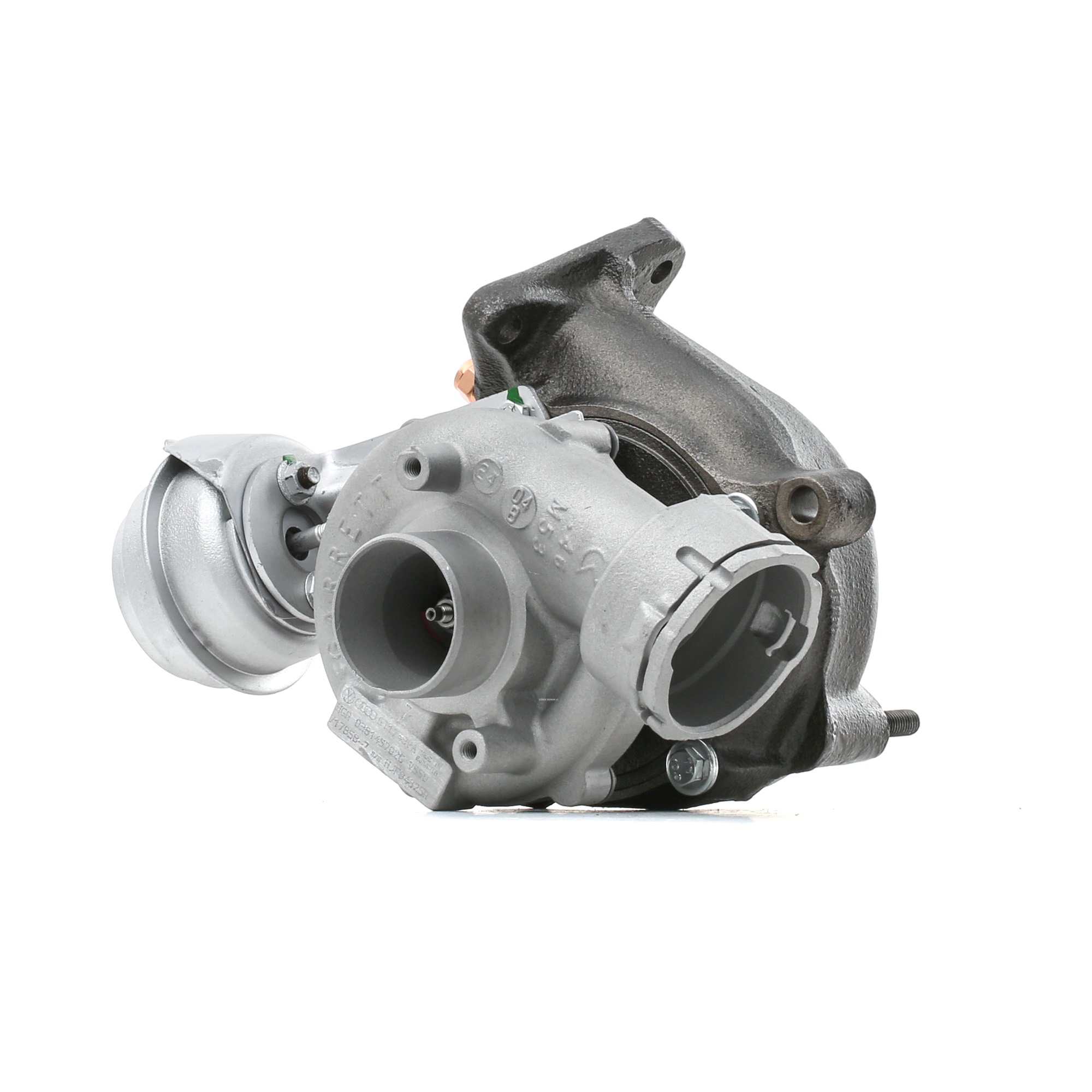 RIDEX REMAN 2234C0020R Turbocharger Exhaust Turbocharger, Euro 4, Vacuum-controlled, with attachment material, Incl. Gasket Set, Aluminium, Steel
