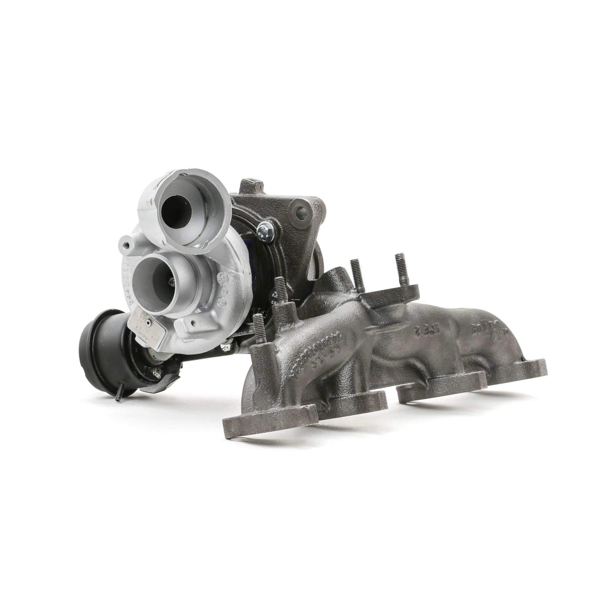 RIDEX REMAN 2234C0183R Turbocharger Exhaust Turbocharger, Air cooled, Pneumatic, Vacuum-controlled, with gaskets/seals, Incl. Gasket Set, Aluminium, Steel