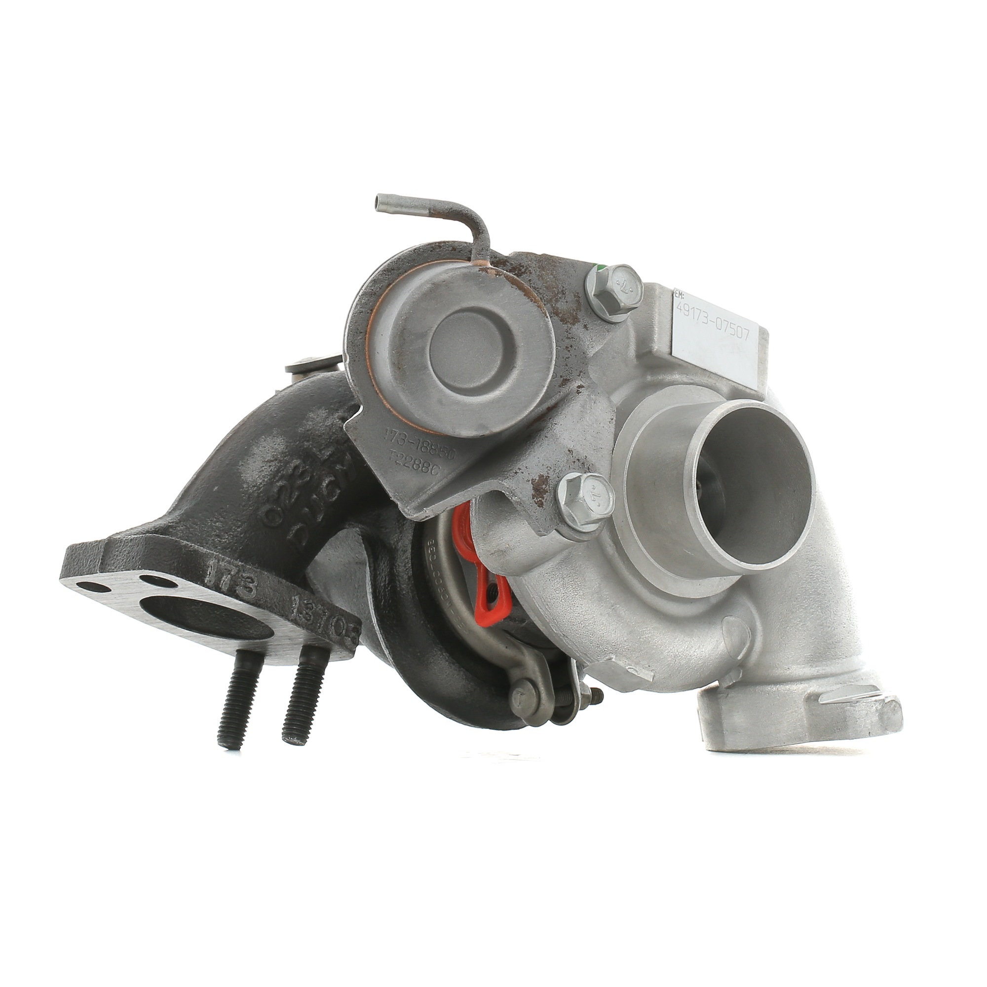 RIDEX REMAN 2234C0143R Turbocharger Exhaust Turbocharger, Pneumatic, with attachment material