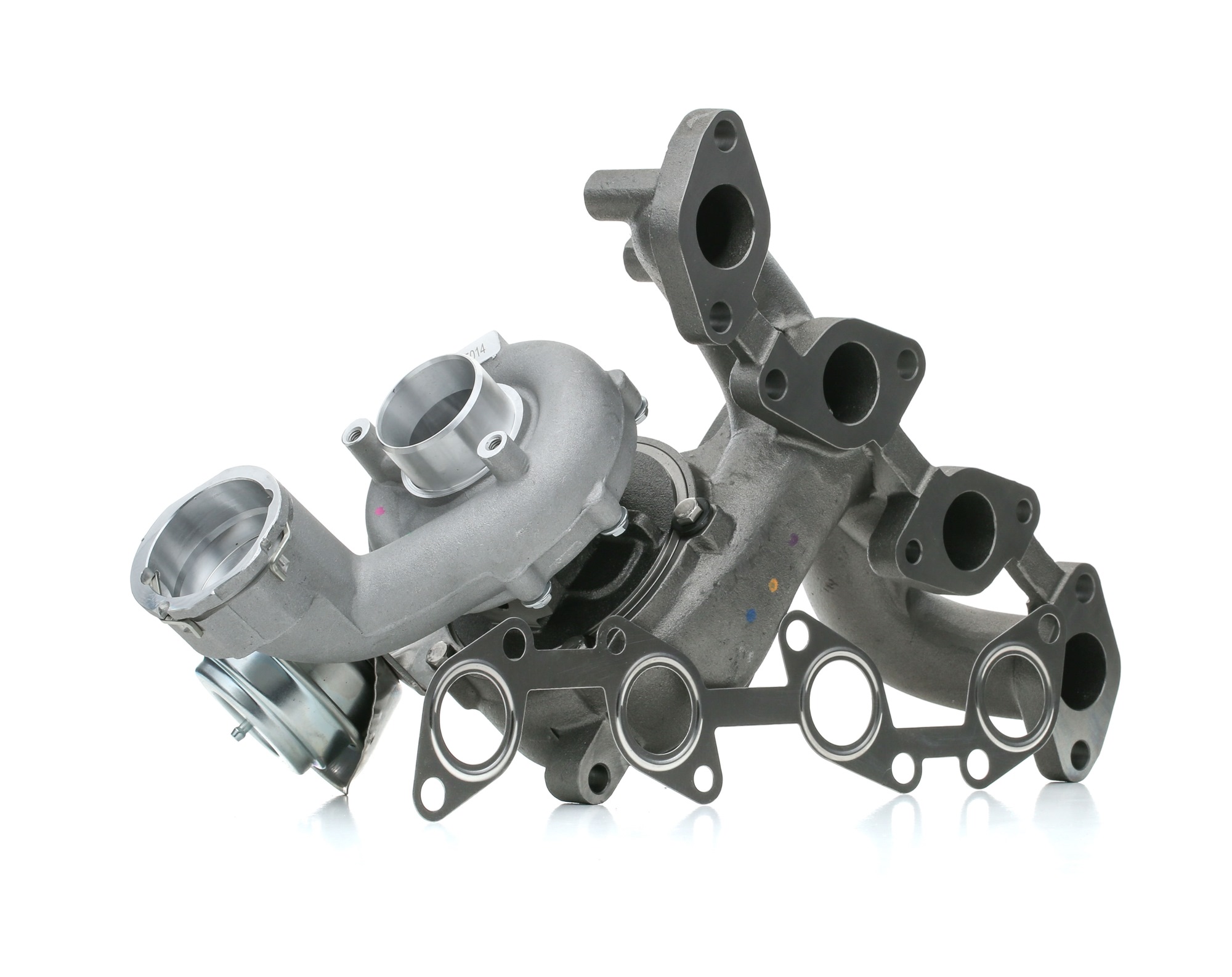 RIDEX 2234C0280 Turbocharger Turbo, Euro 4, Pneumatic, with gaskets/seals