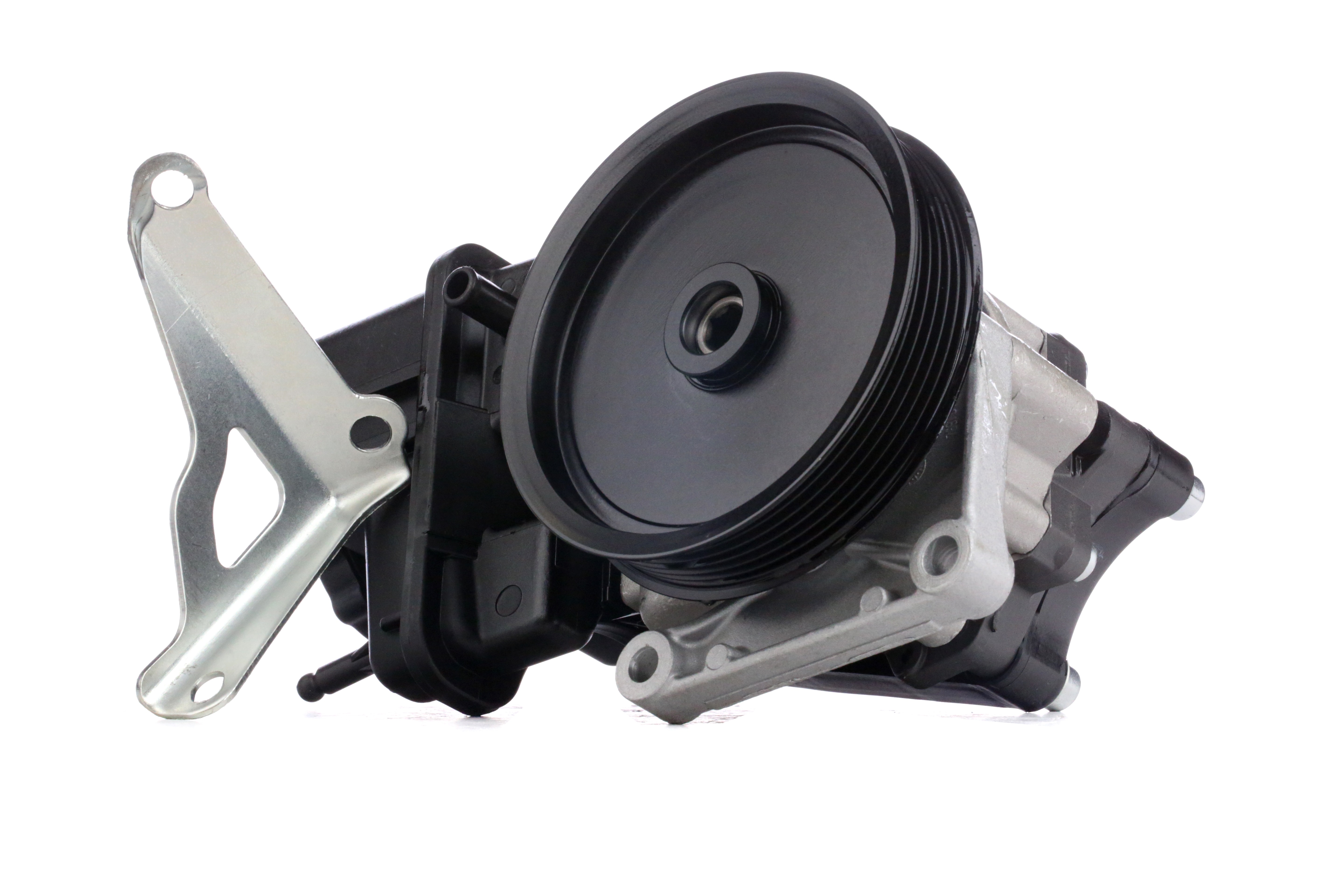 RIDEX 12H0210 Power steering pump Hydraulic, Number of grooves: 6, Belt Pulley Ø: 120 mm, Pressure-limiting Valve, Vane Pump, Clockwise rotation