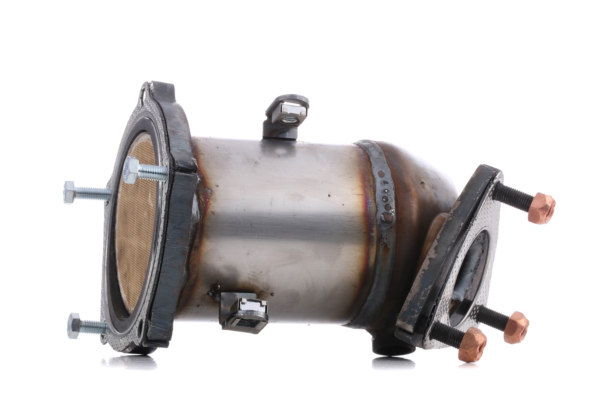 STARK SKCCT-4840010 Katalysator Euro 4, mit Anbau-/Befestigungsmaterial, mit Anbauteilen, Länge: 420 mm