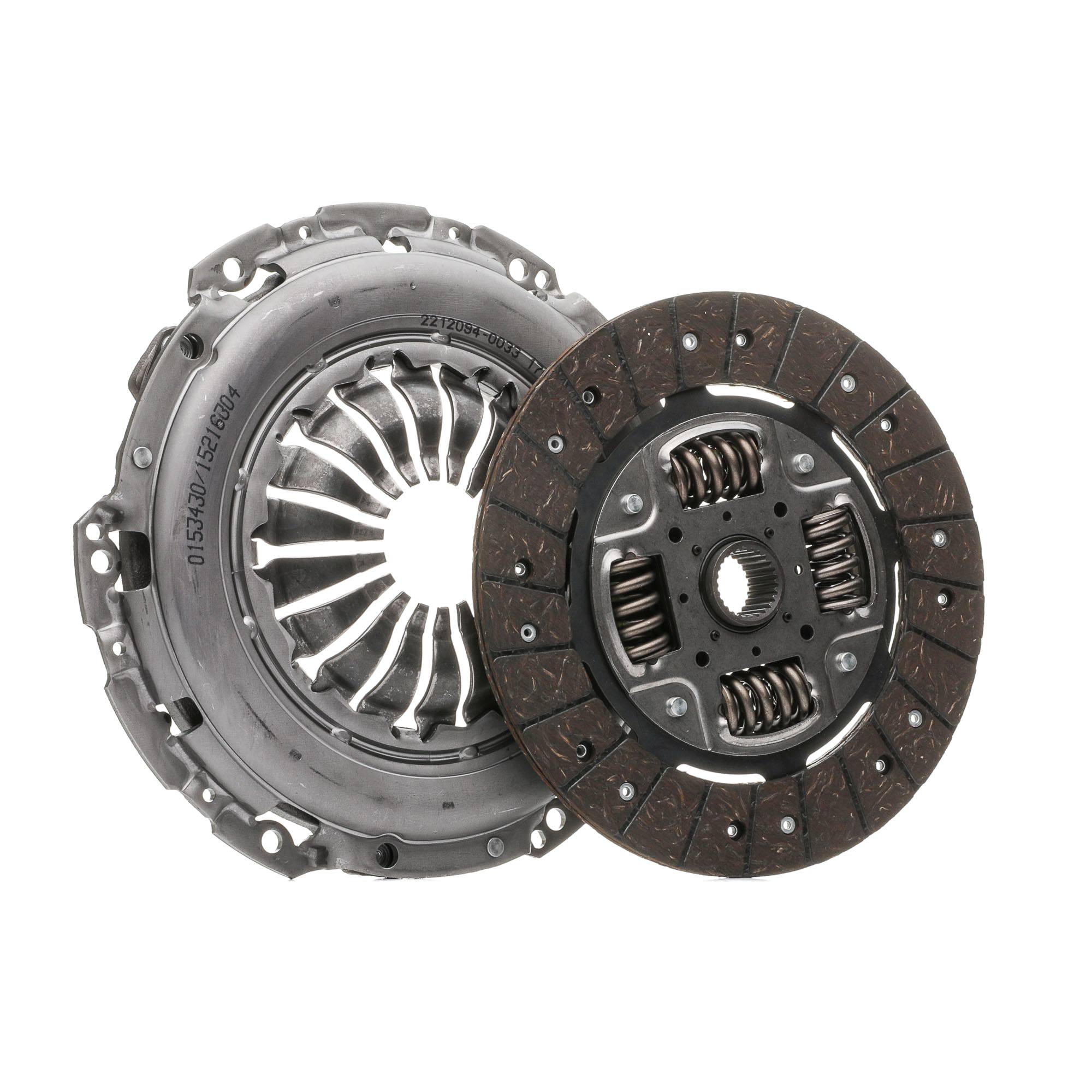SKCK-0100317 STARK Clutch set MERCEDES-BENZ for engines with dual-mass flywheel, with clutch pressure plate, with clutch disc, without clutch release bearing, Requires special tools for mounting, Check and replace dual-mass flywheel if necessary., with automatic adjustment, 240mm