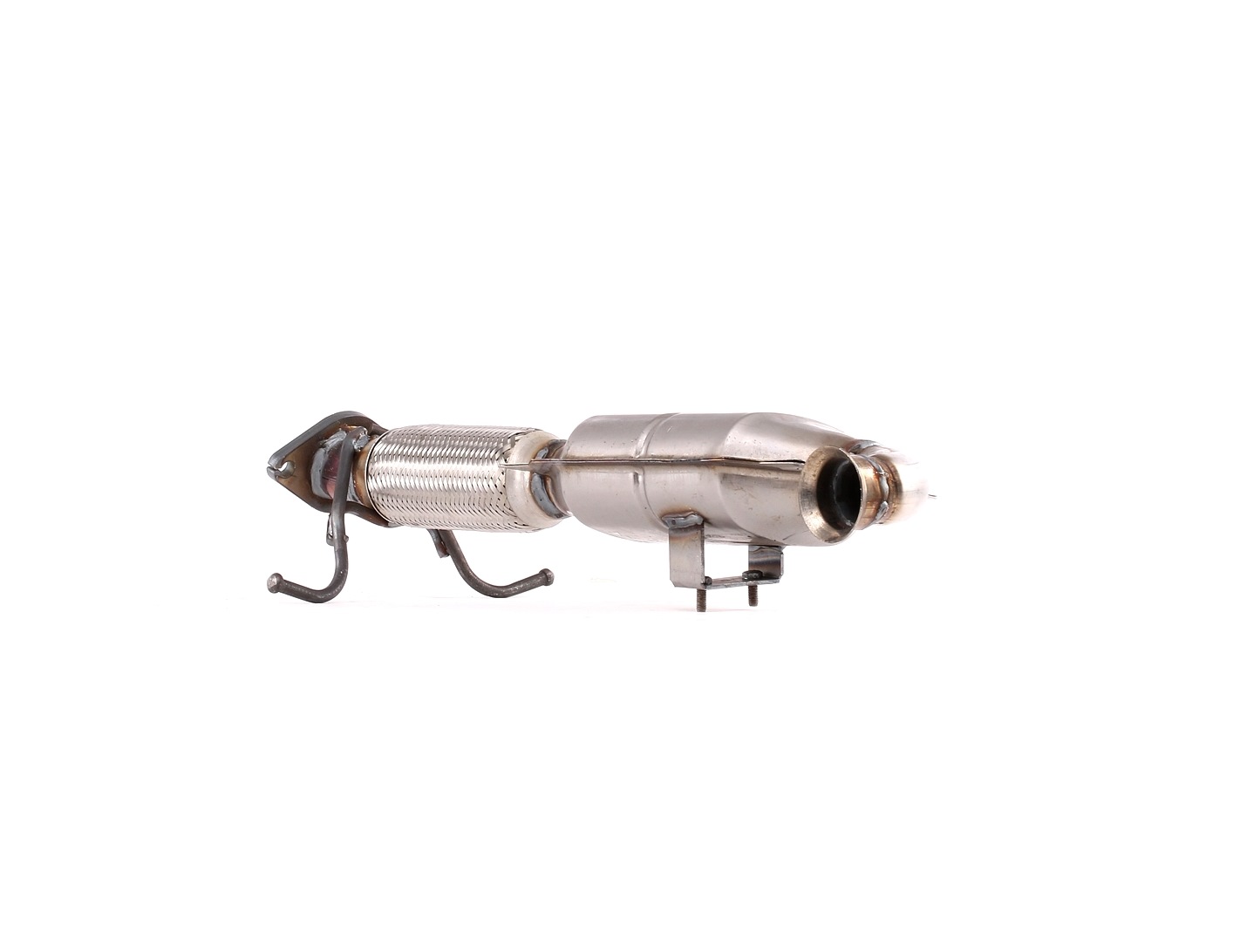 STARK SKCCT-4840138 Katalysator Euro 4, Euro 3, mit Anbau-/Befestigungsmaterial, mit Anbauteilen, vorne, Länge: 650 mm