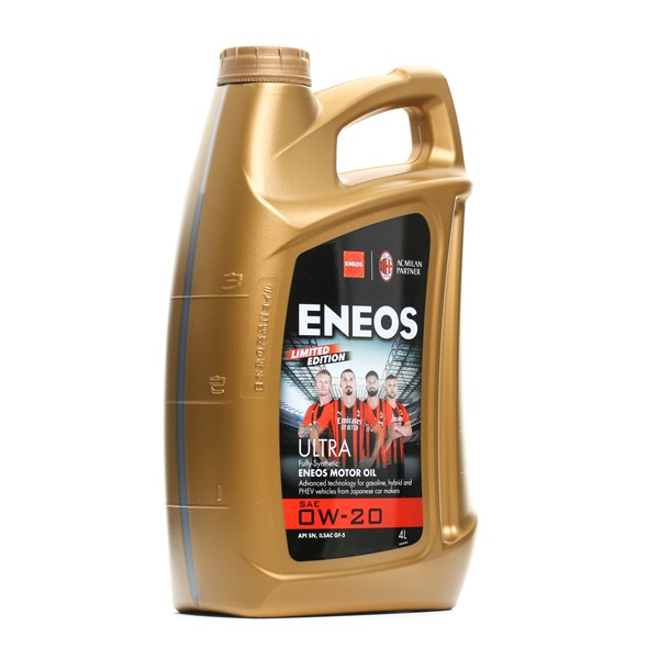 originálne ENEOS Motorový olej 5060263580669 0W-20, 4l, Syntetický olej