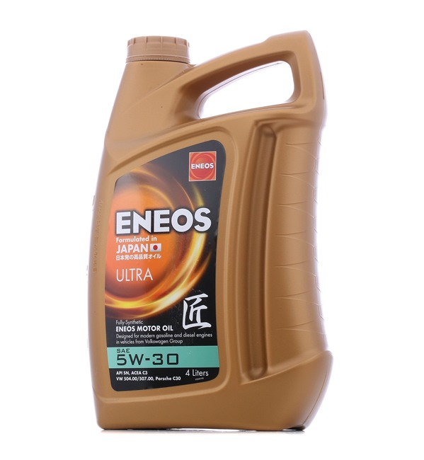 originálne ENEOS Motorový olej 5060263581482 5W-30, 4l, Syntetický olej