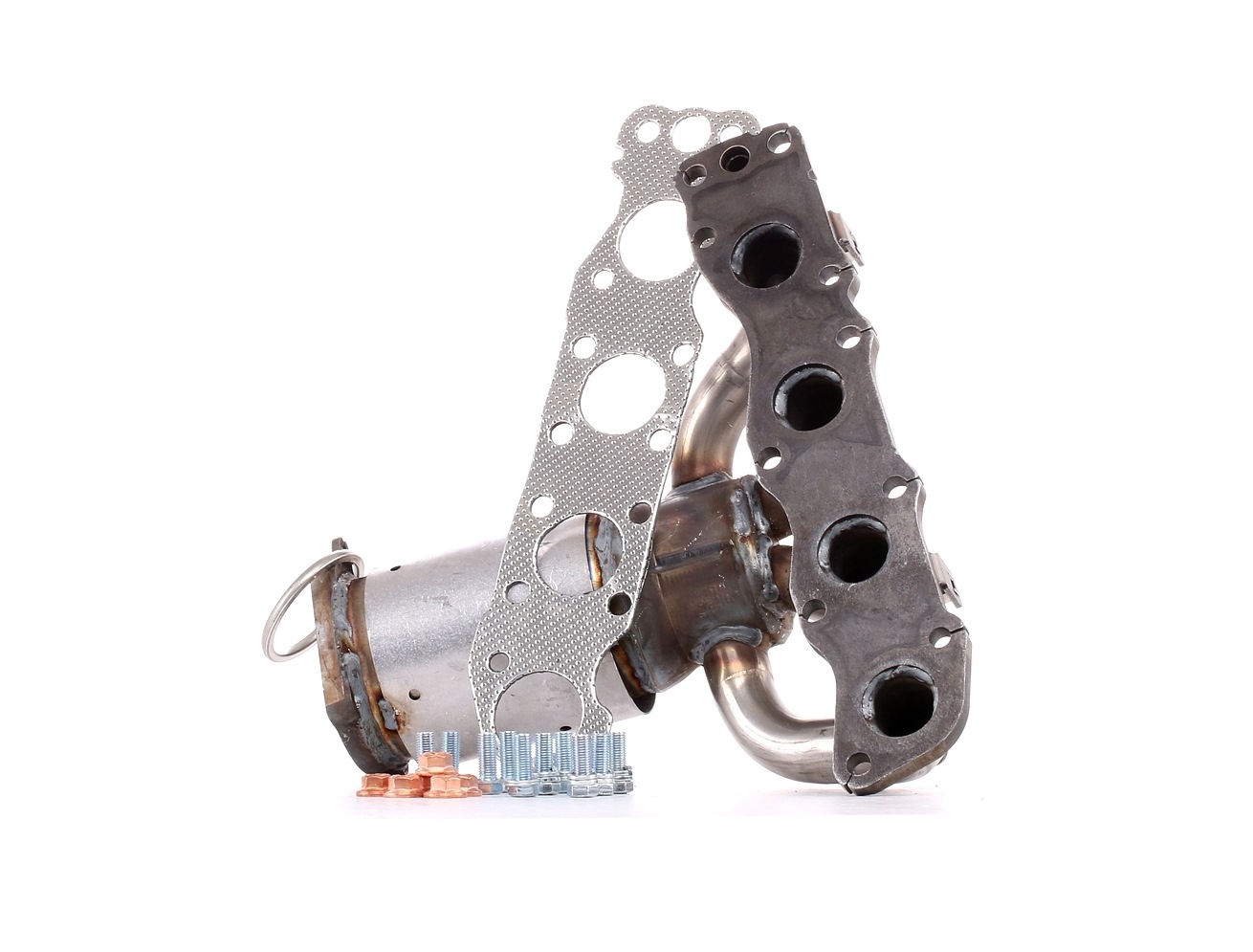 RIDEX 429C0348 Catalyseur 91, avec pièces d'assemblage, Longueur: 330 mm