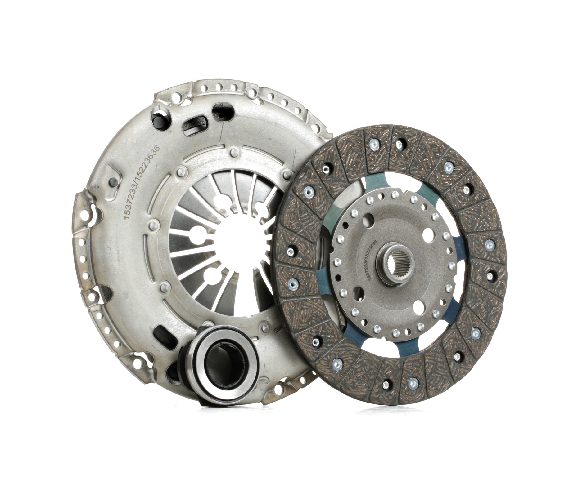 RIDEX 479C0431 Clutch kit for engines with dual-mass flywheel, with clutch release bearing, with clutch disc, Check and replace dual-mass flywheel if necessary., 230mm