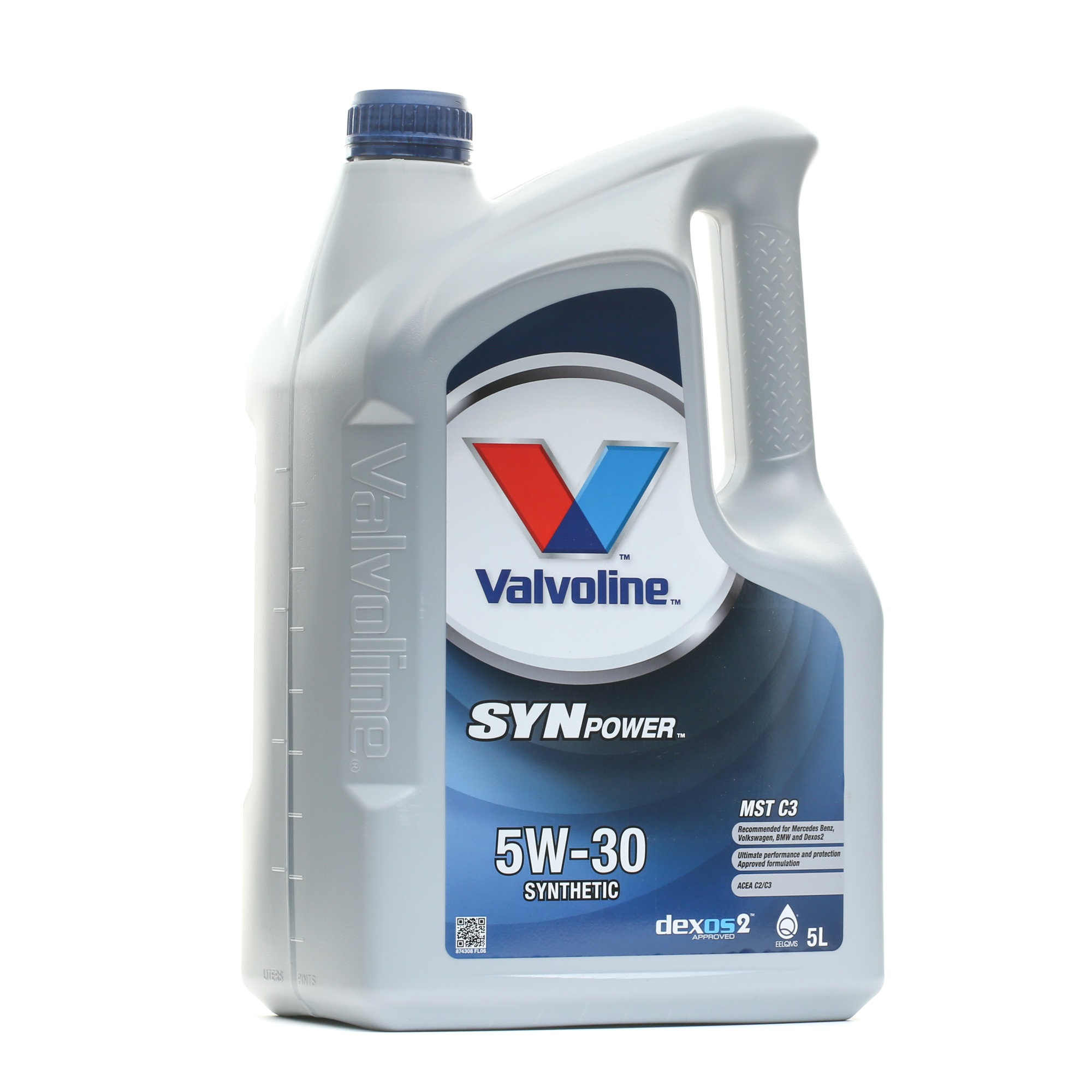 Valvoline SynPower MST C3 874308 Car engine oil BMW 1 Coupe (E82) 128 i 234 hp Petrol 2009