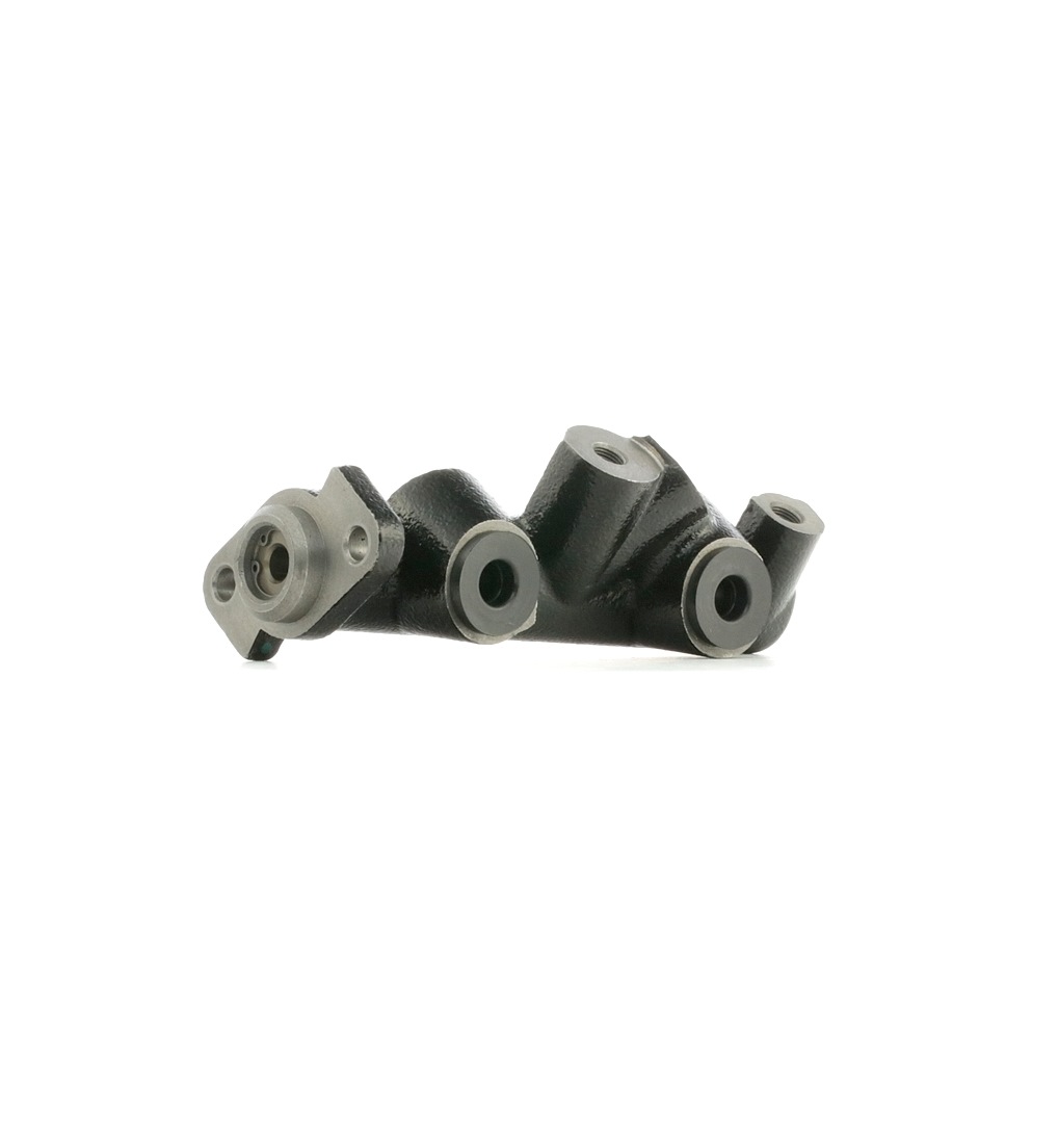 RIDEX Number of connectors: 3, Ø: 19,05 mm, without brake fluid reservoir, Front, Cast Iron, 3x M10x1.0 Master cylinder 258M0134 buy