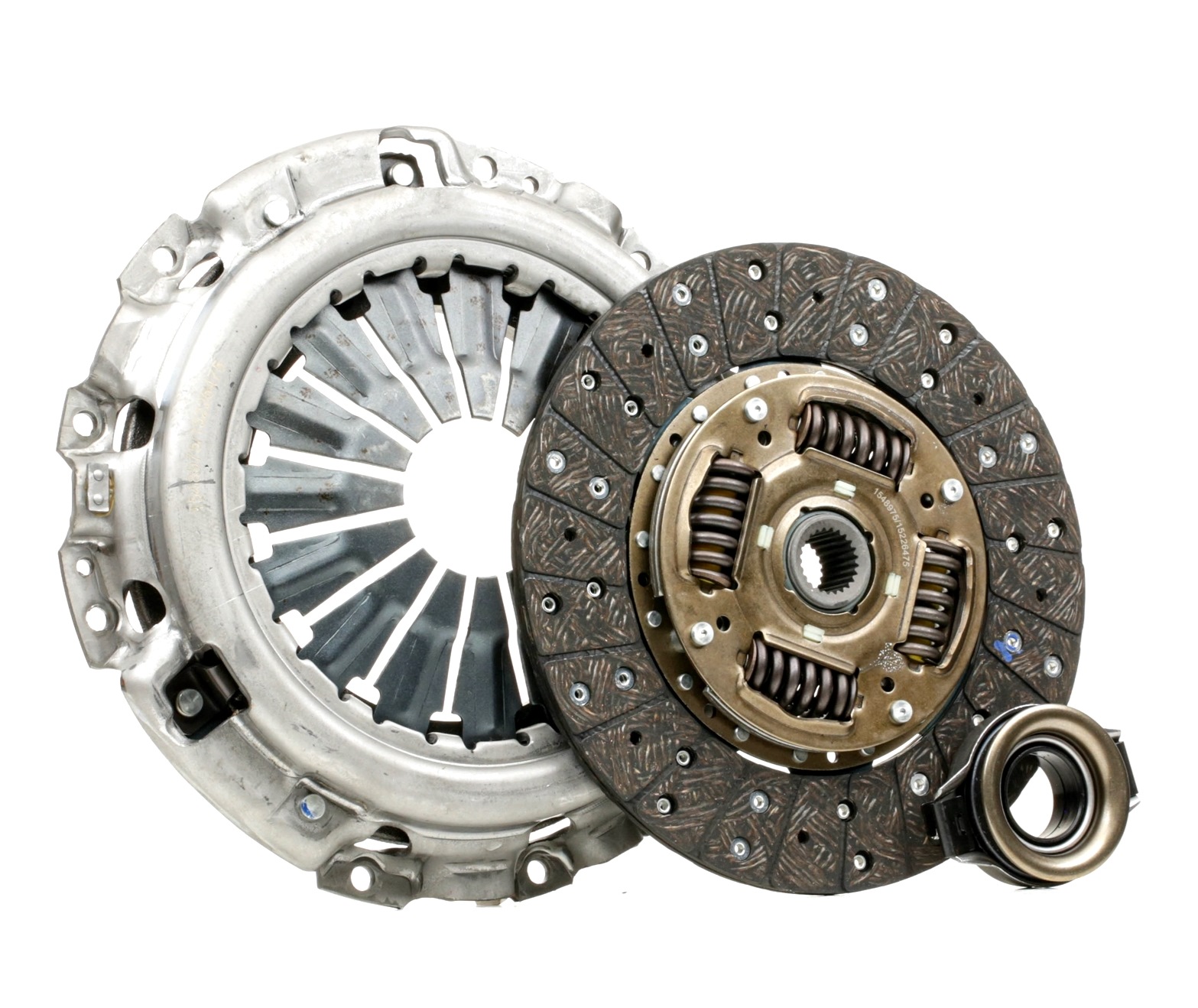 RIDEX 479C0503 Clutch kit with clutch release bearing, 250,0mm