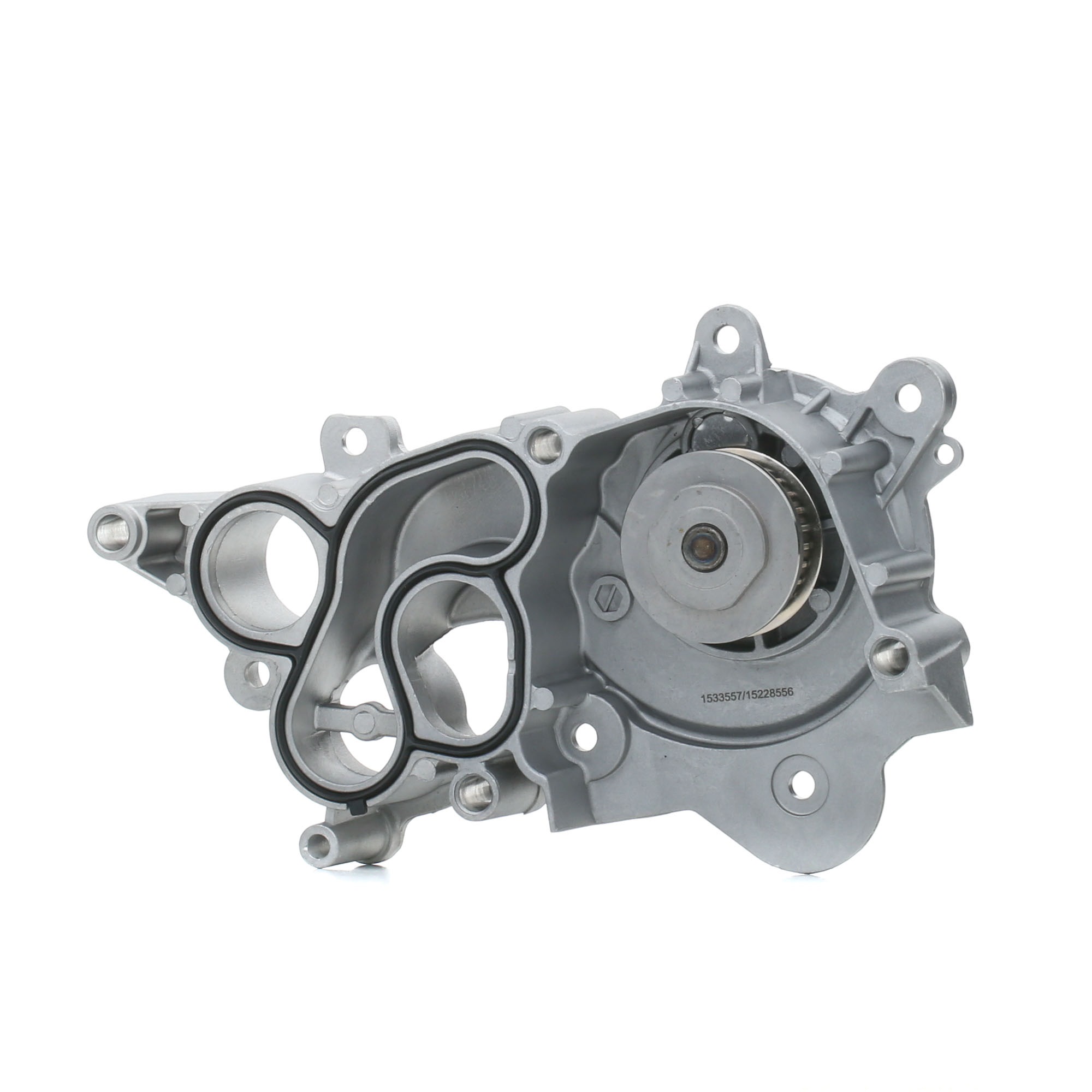 RIDEX 1260W0346 Water pump Number of Teeth: 38, Cast Aluminium, Metal, without housing