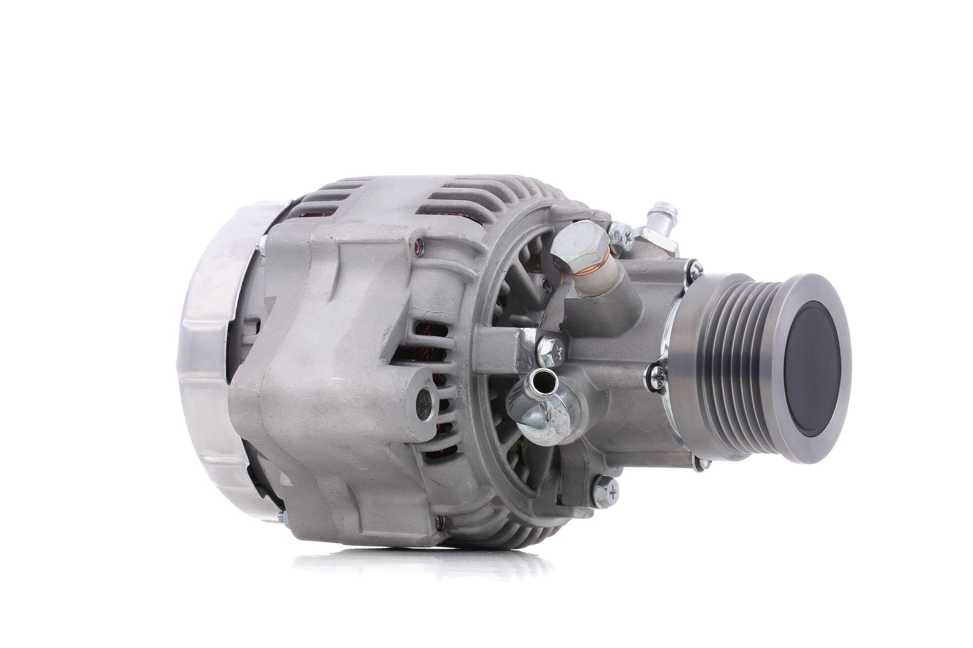 RIDEX 12V, 100A, incl. vacuum pump, Ø 59,50 mm Number of ribs: 6 Generator 4G0639 buy