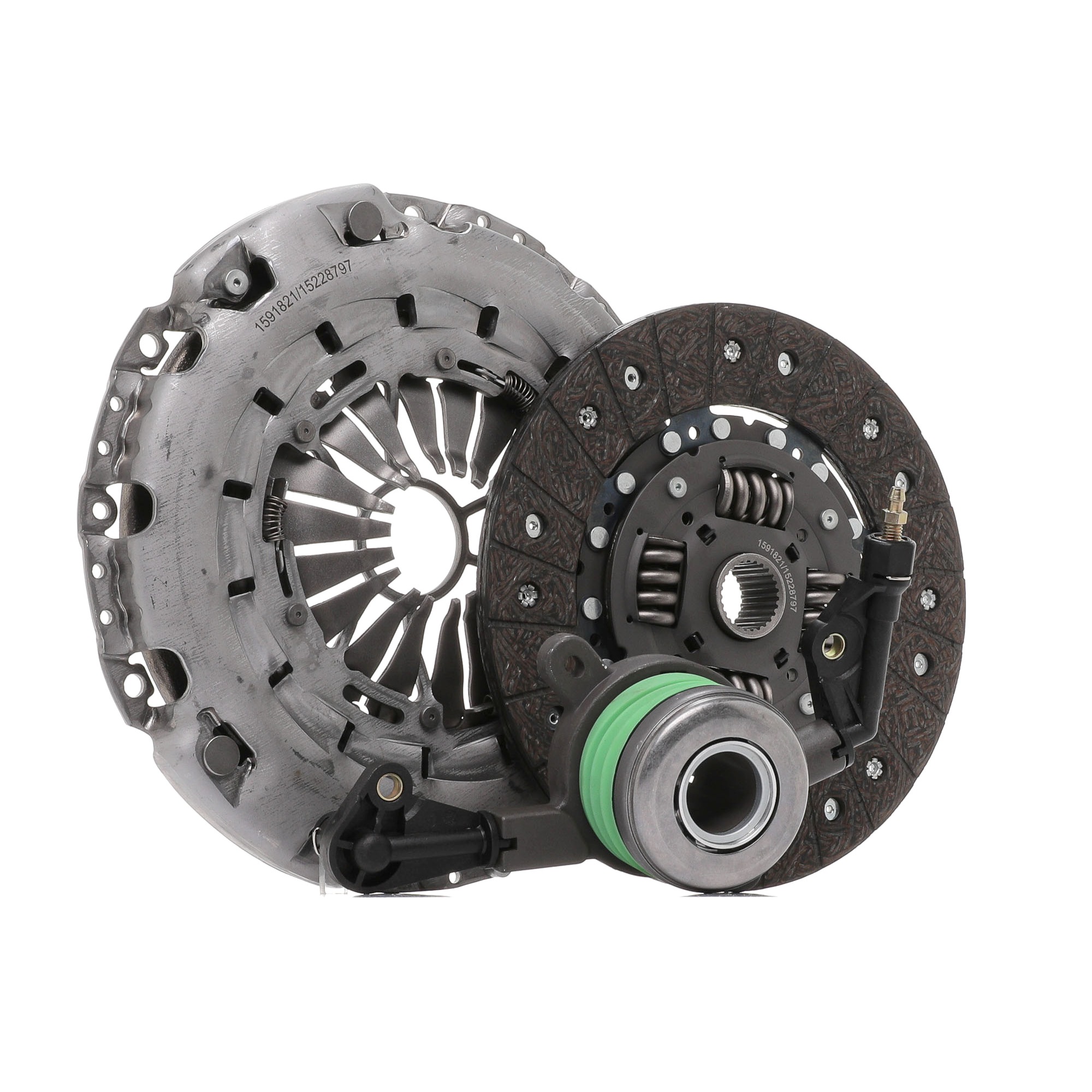 Koppelingsset Mercedes W203 C 220 CDI 2.2 (203.006) 136 Pk Diesel 2005 RIDEX 479C0517