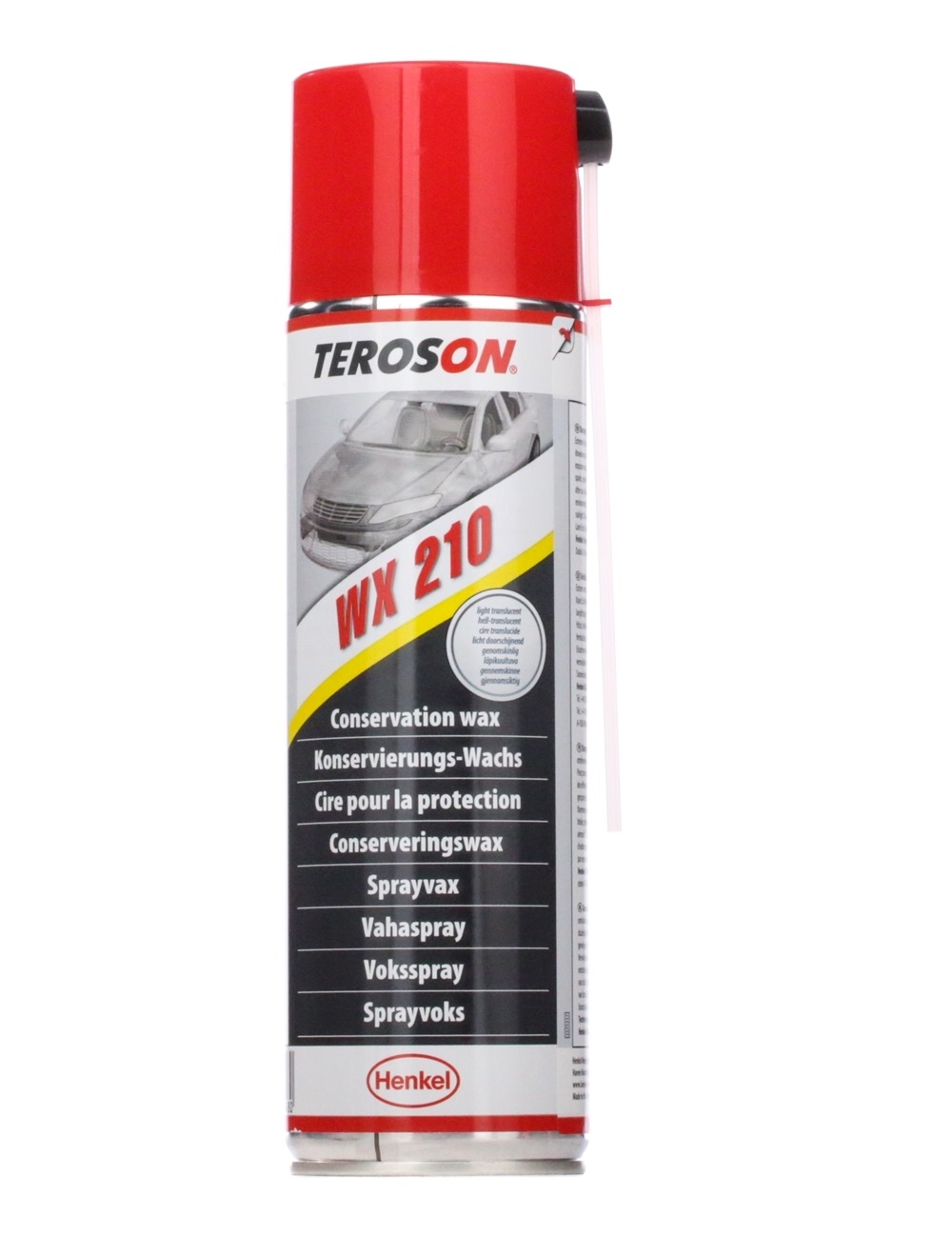 TEROSON WX 210 796107 Cavity wax aerosol, Capacity: 500ml, beige