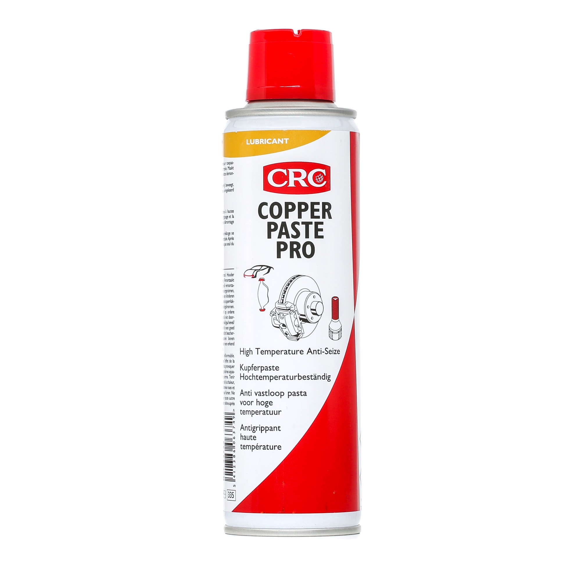 Spray grasa o pasta de cobre resistente a temperatura -40C a 1200C