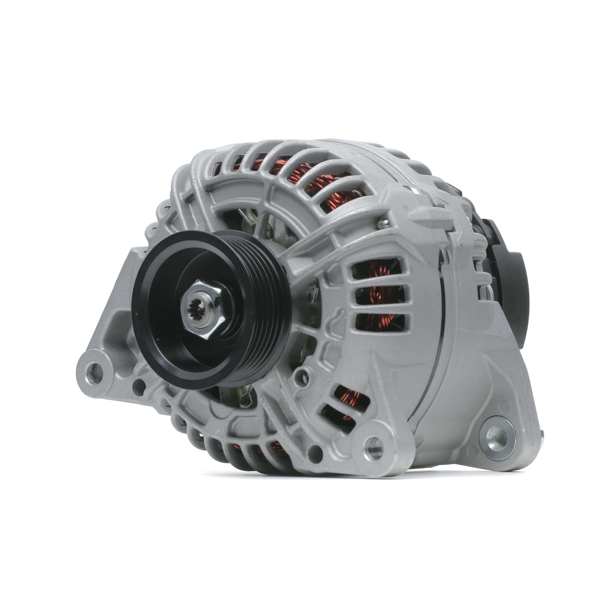 RIDEX 12V, 150A, B1+(M8),L,DFM, excl. vacuum pump, Ø 65 mm, with integrated regulator Number of ribs: 6 Generator 4G0828 buy