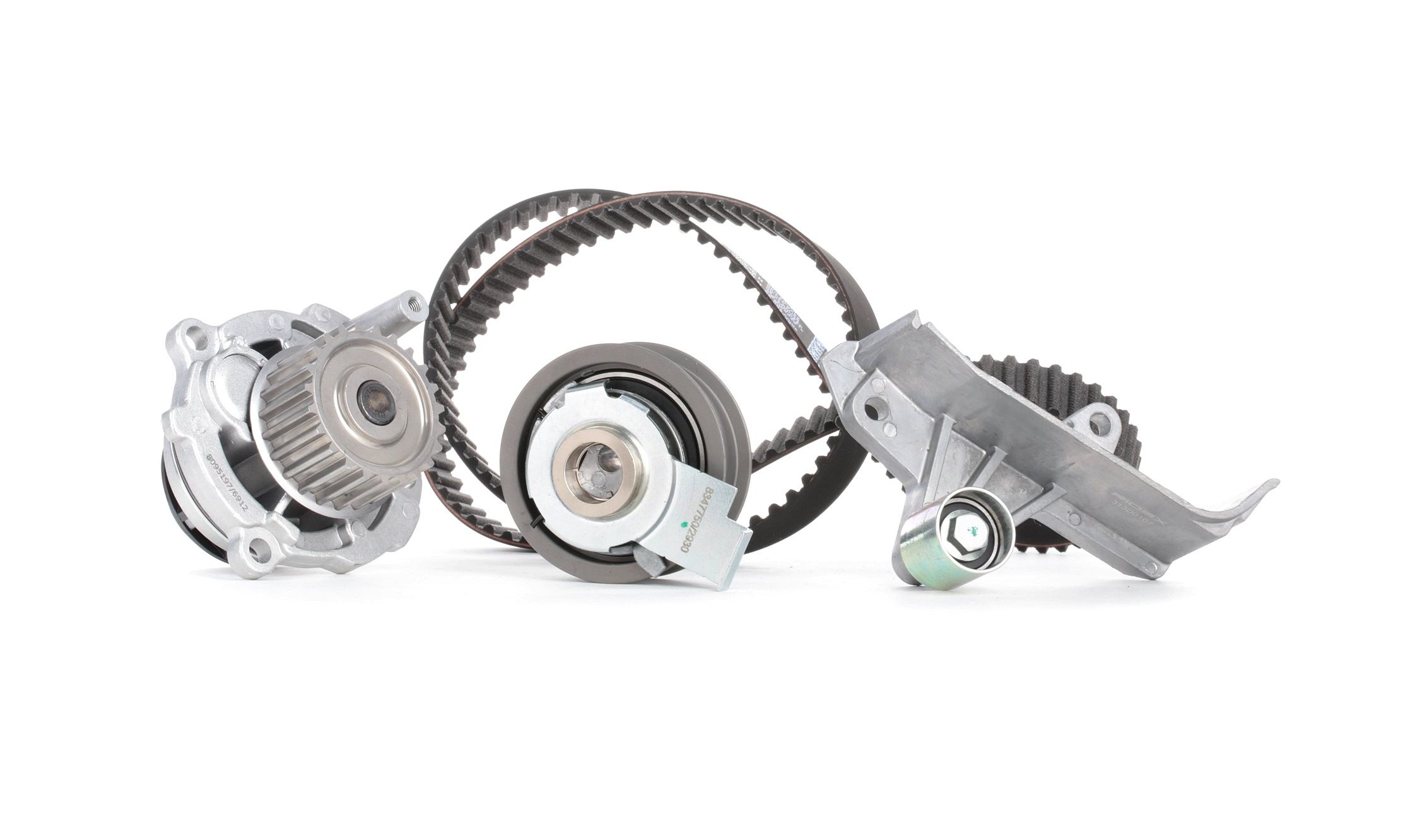 RIDEX Zahnriemen Kit + Wasserpumpe 3096W0248 mit Wasserpumpe, Zähnez.: 150 L: 1200 mm, Breite: 23 mm Länge: 1200mm, Breite: 23mm