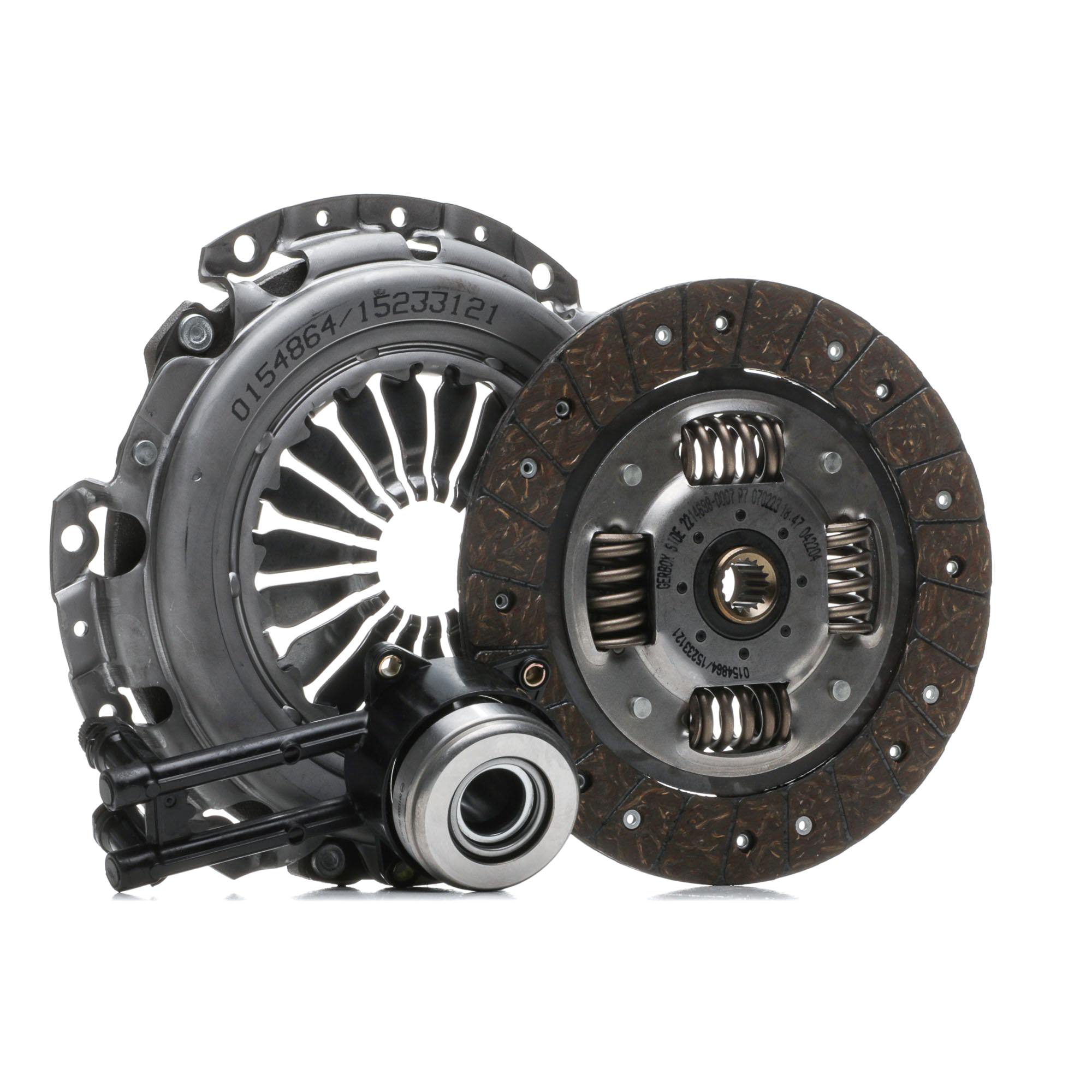 Clutch replacement kit STARK with clutch pressure plate, with central slave cylinder, with clutch disc, 220mm - SKCK-0100596