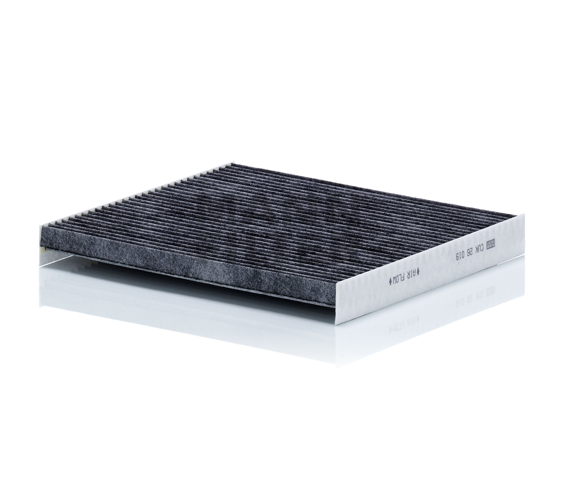 MANN-FILTER Activated Carbon Filter, 225 mm x 254 mm x 28 mm Width: 254mm, Height: 28mm, Length: 225mm Cabin filter CUK 26 019 buy
