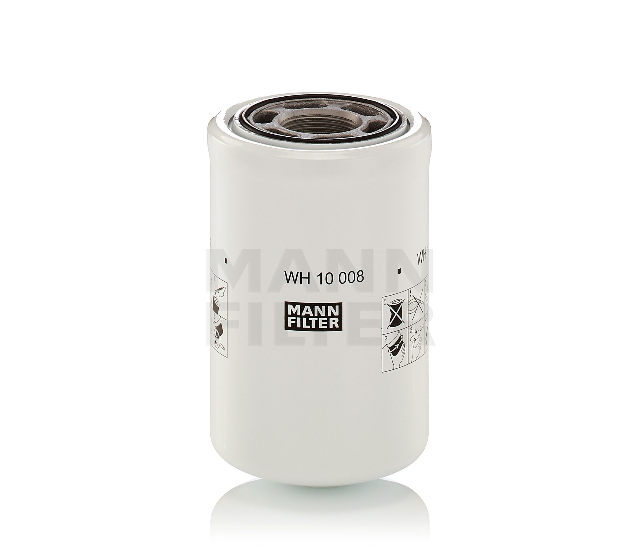 Osta MANN-FILTER Suodatin, työhydrauliikka WH 10 008 kuorma-auto