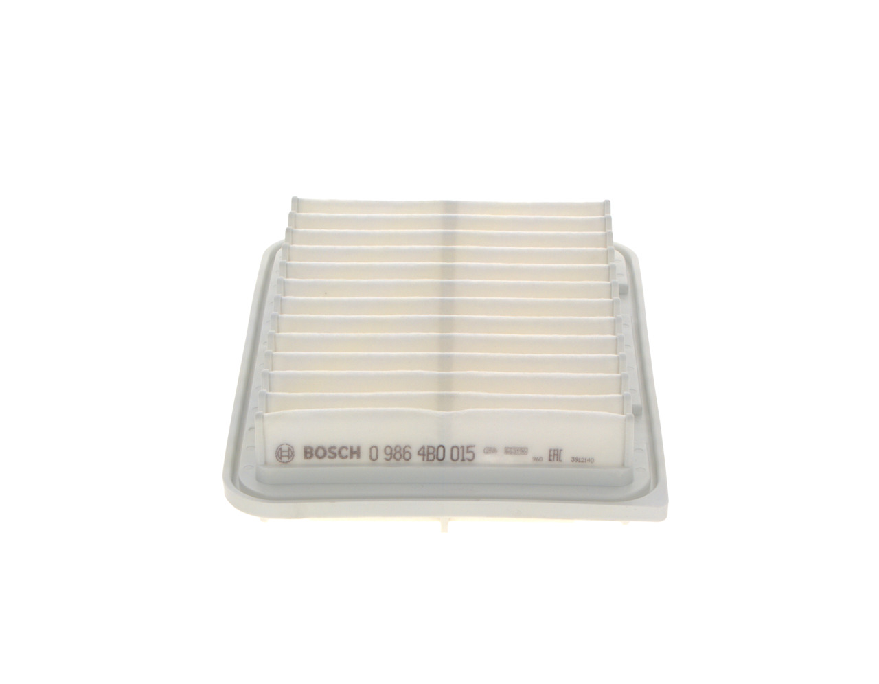 SM 015 BOSCH Motorluftfilter 0 986 4B0 015 Länge: 241 mm, Filtereinsatz Länge: 241mm, Breite: 175mm, Höhe: 55mm