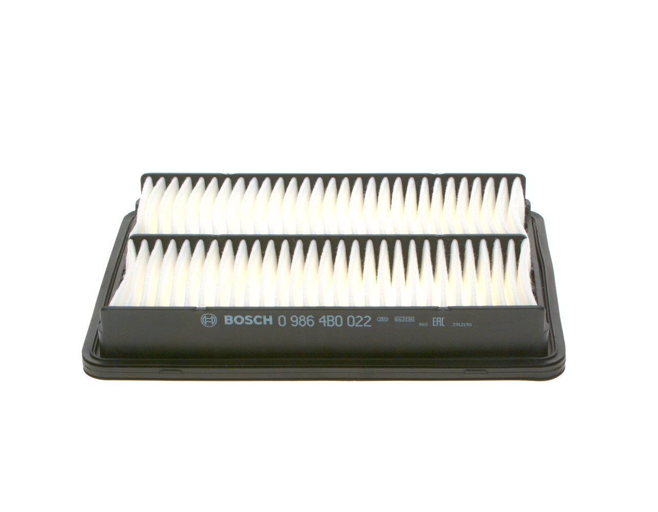 SM 022 BOSCH Longueur: 277 mm, Cartouche filtrante Longueur: 277mm, Largeur: 195,5mm, Hauteur: 42mm Filtre d'air 0 986 4B0 022 acheter en ligne