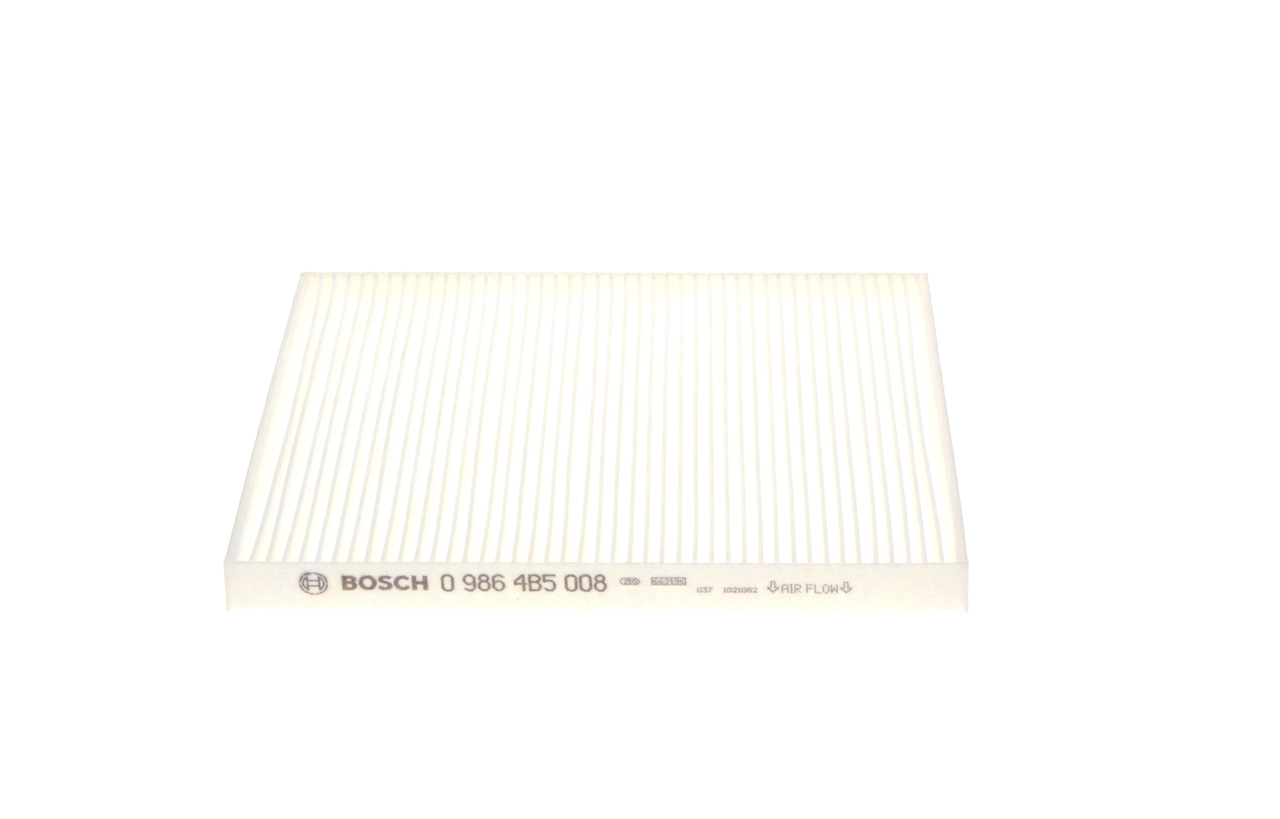 BOSCH 0 986 4B5 008 Innenraumfilter Partikelfilter, 226 mm x 203 mm x 17 mm