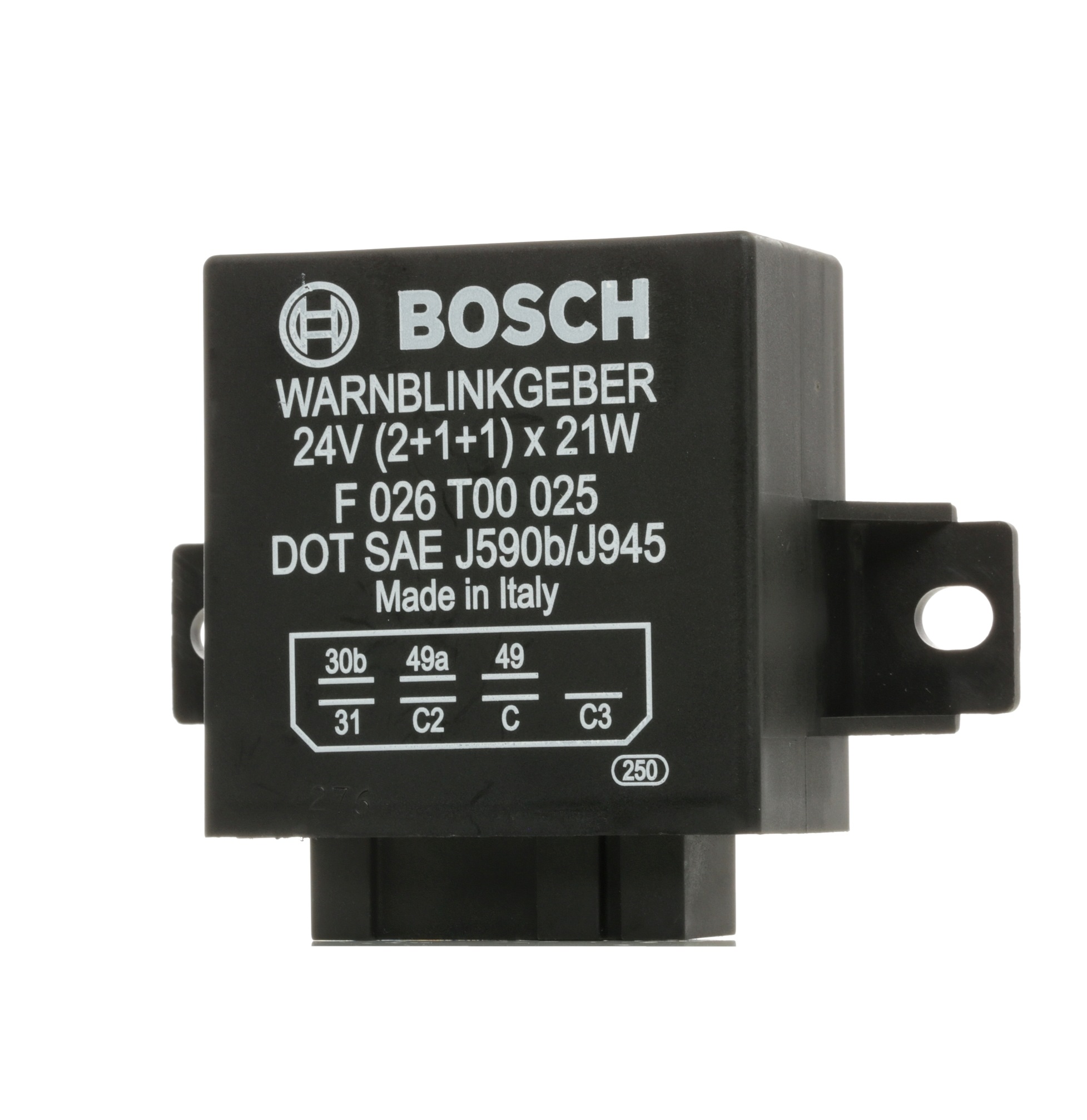 Great value for money - BOSCH Indicator relay F 026 T00 025