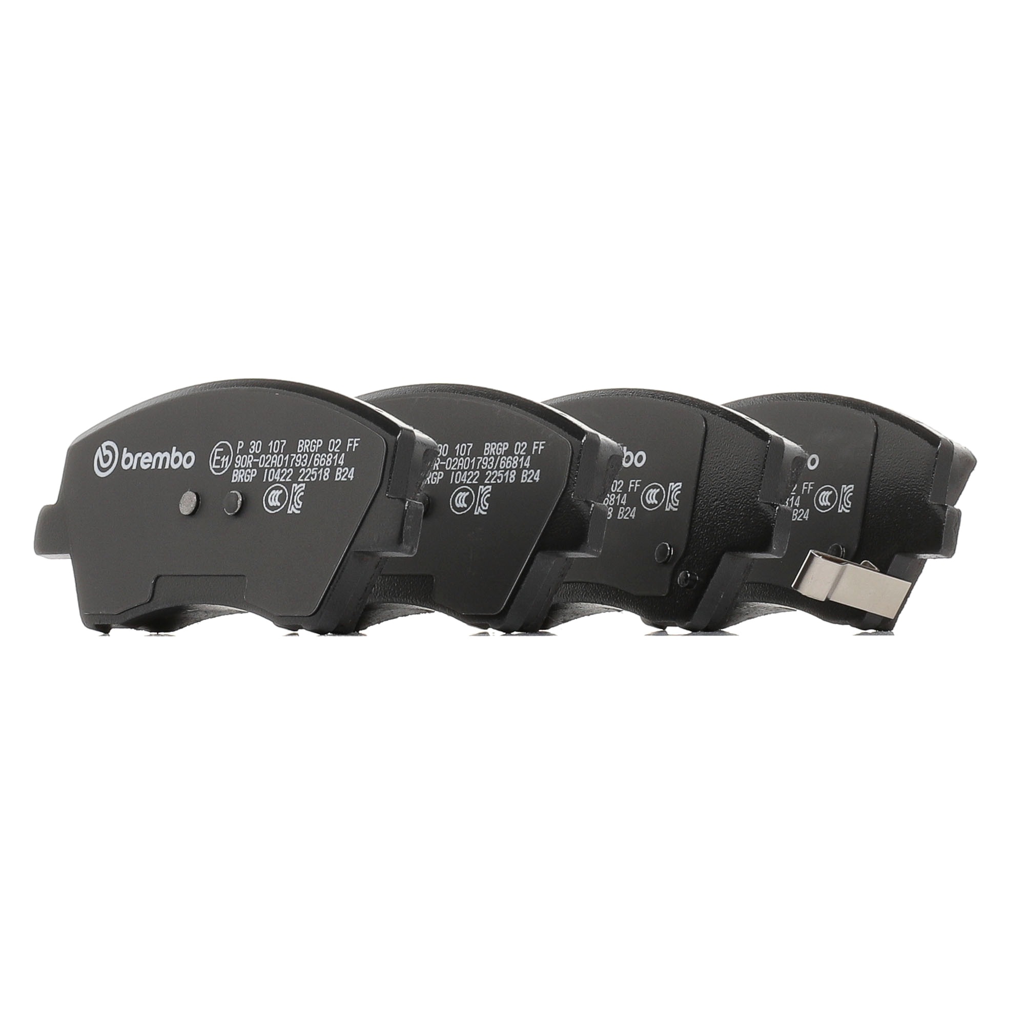 BREMBO P 30 107 Brzdové platničky lacné v eshop