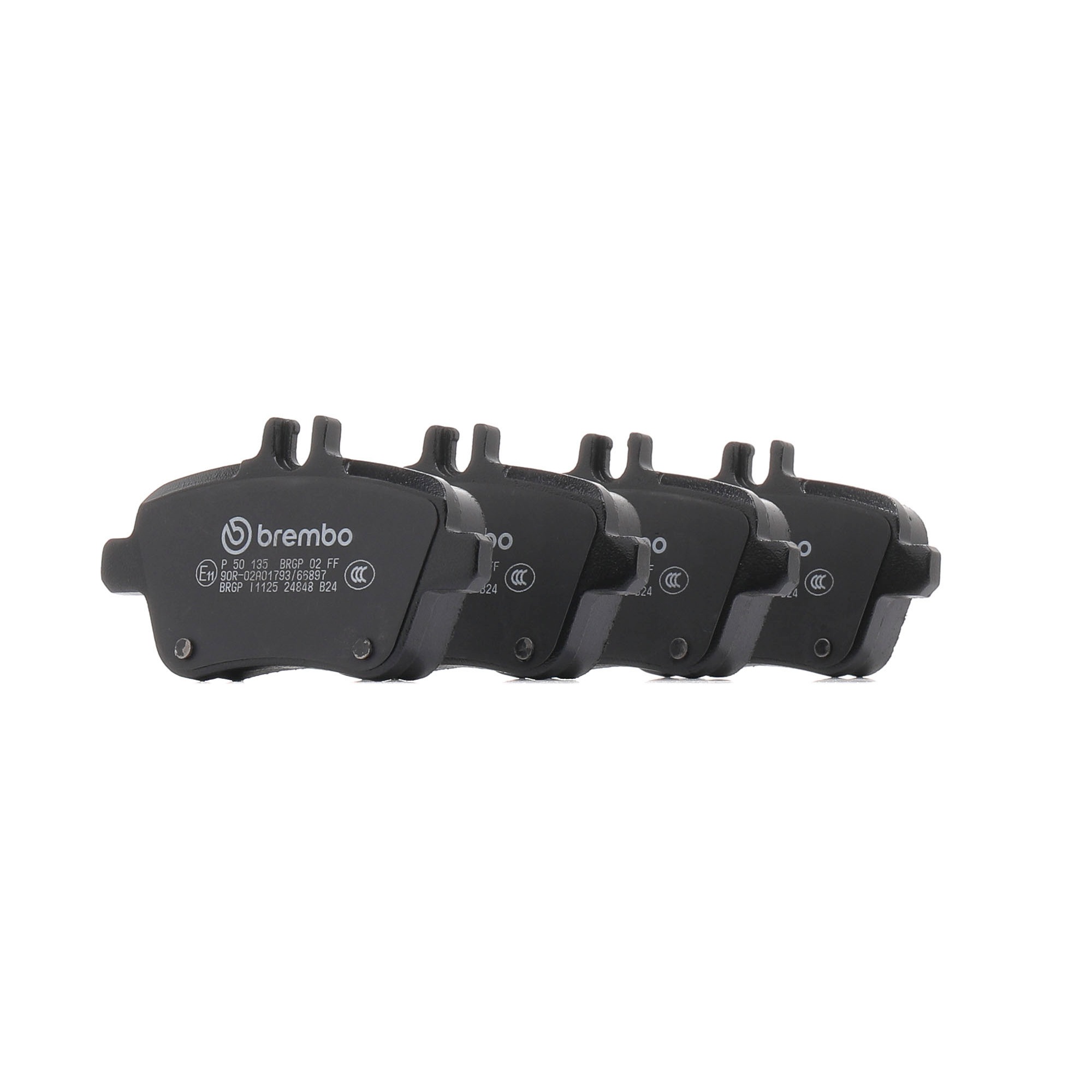 P 50 135 BREMBO Freins, plaquettes de freins Mercedes W169