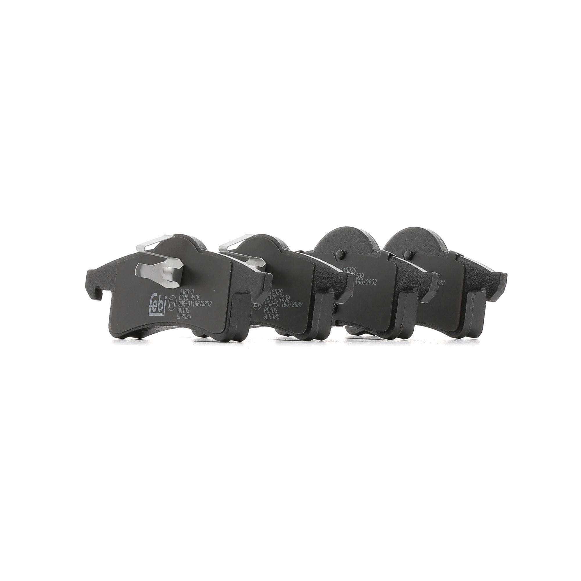 FEBI BILSTEIN 116329 Jeep GRAND CHEROKEE 2005 Bremsklötze