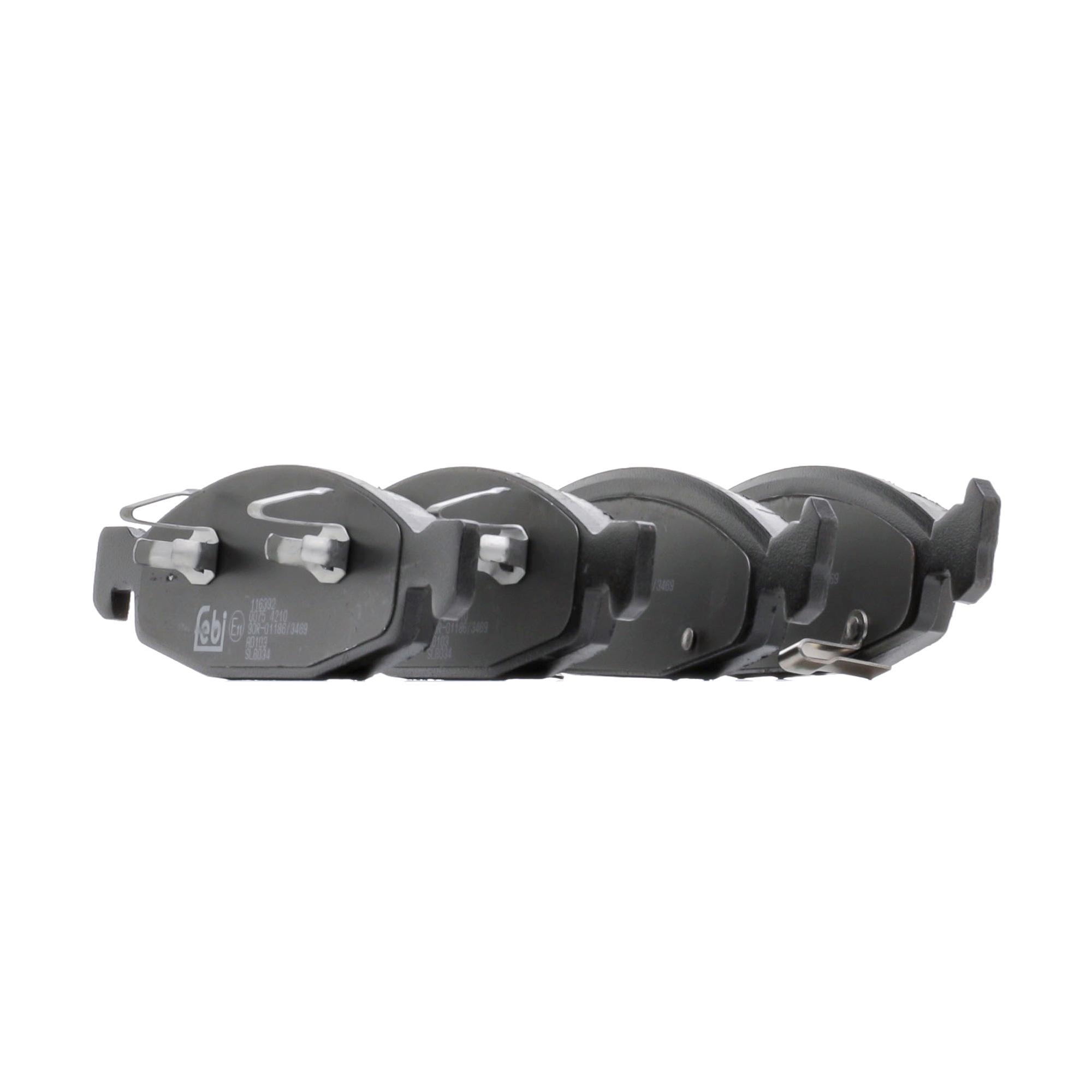 116392 FEBI BILSTEIN Remblokkenset voor schijfrem JEEP Commander SUV