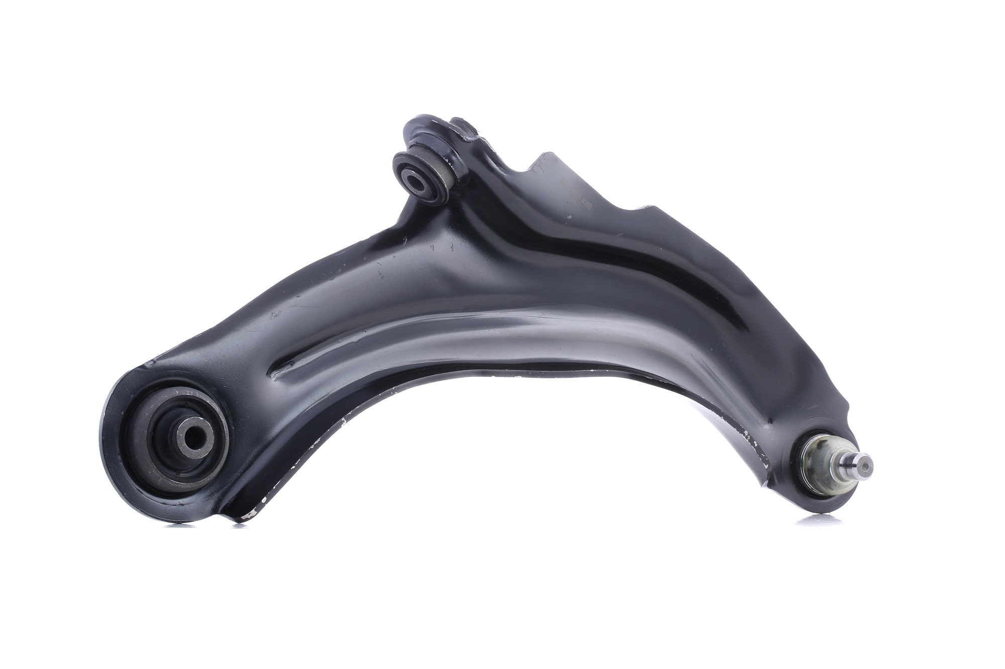 Wishbone FEBI BILSTEIN with bearing(s), Front Axle Right, Lower, Control Arm, Sheet Steel - 170525
