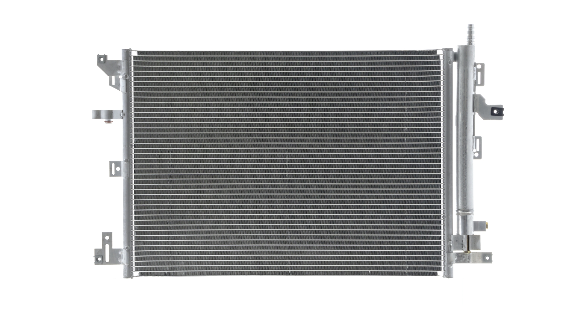 MAHLE ORIGINAL AC 635 000S Air conditioning condenser with seal ring, with dryer, 14, 8mm, 14,0, 7,65mm, 579mm