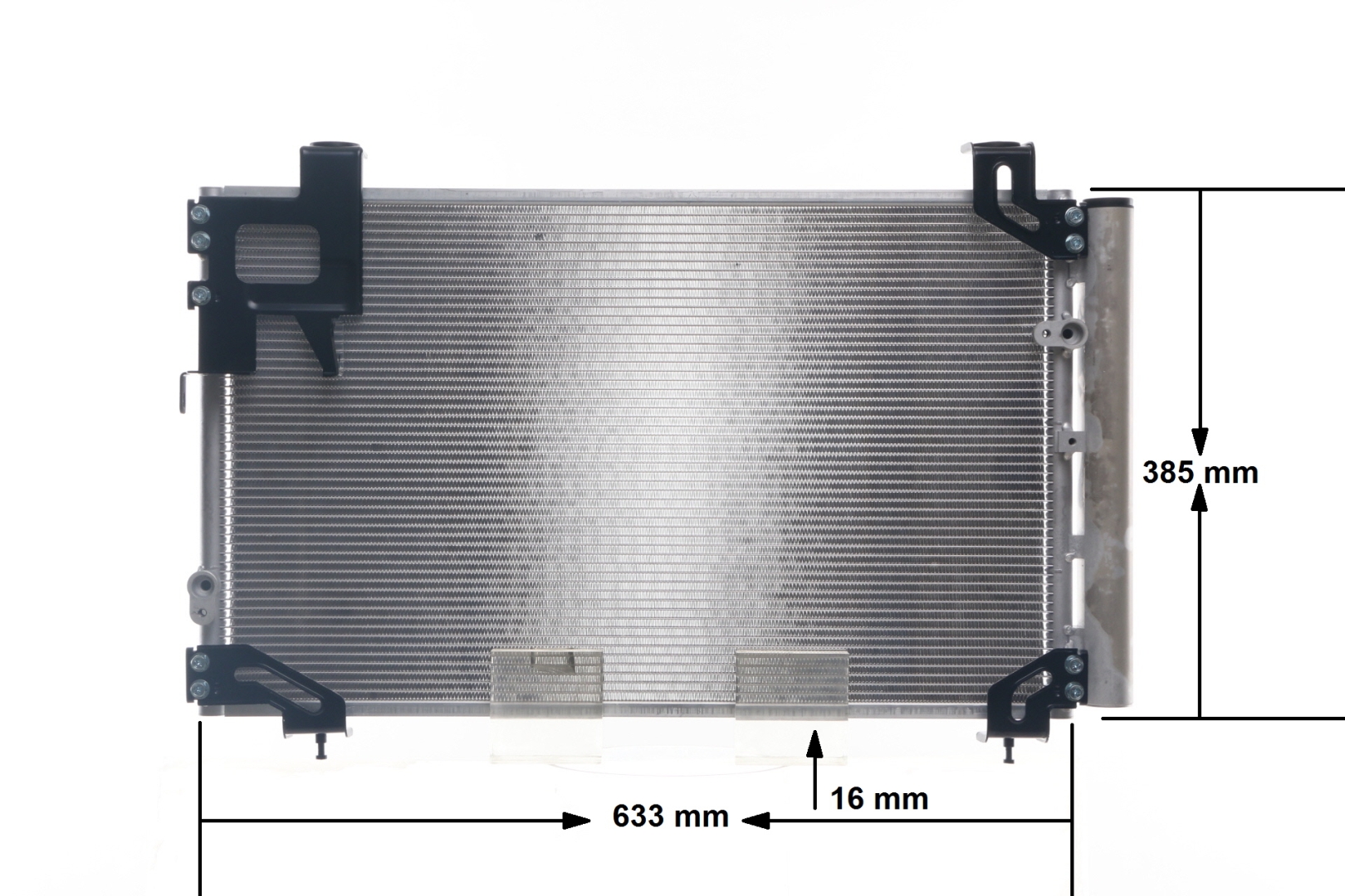 351318751 AC711000S Kondensor, klimatanläggning MAHLE ORIGINAL 884500F120
