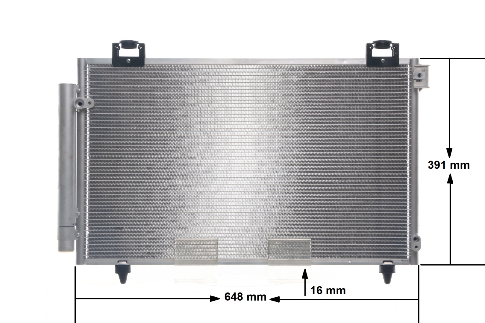 351343654 AC821000S Klimakondensator MAHLE ORIGINAL 88450-05091