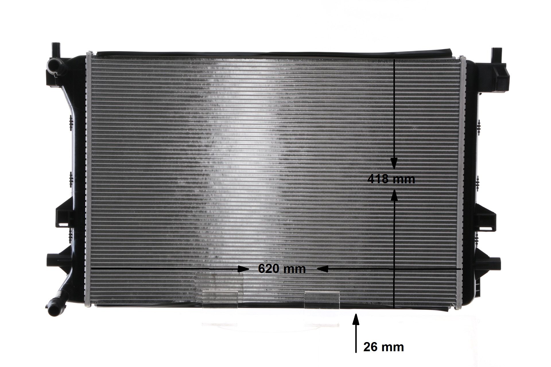 376908604 CIR30000S Radiator, motorkjøling MAHLE ORIGINAL 5Q0 121 251 HQ SEAT
