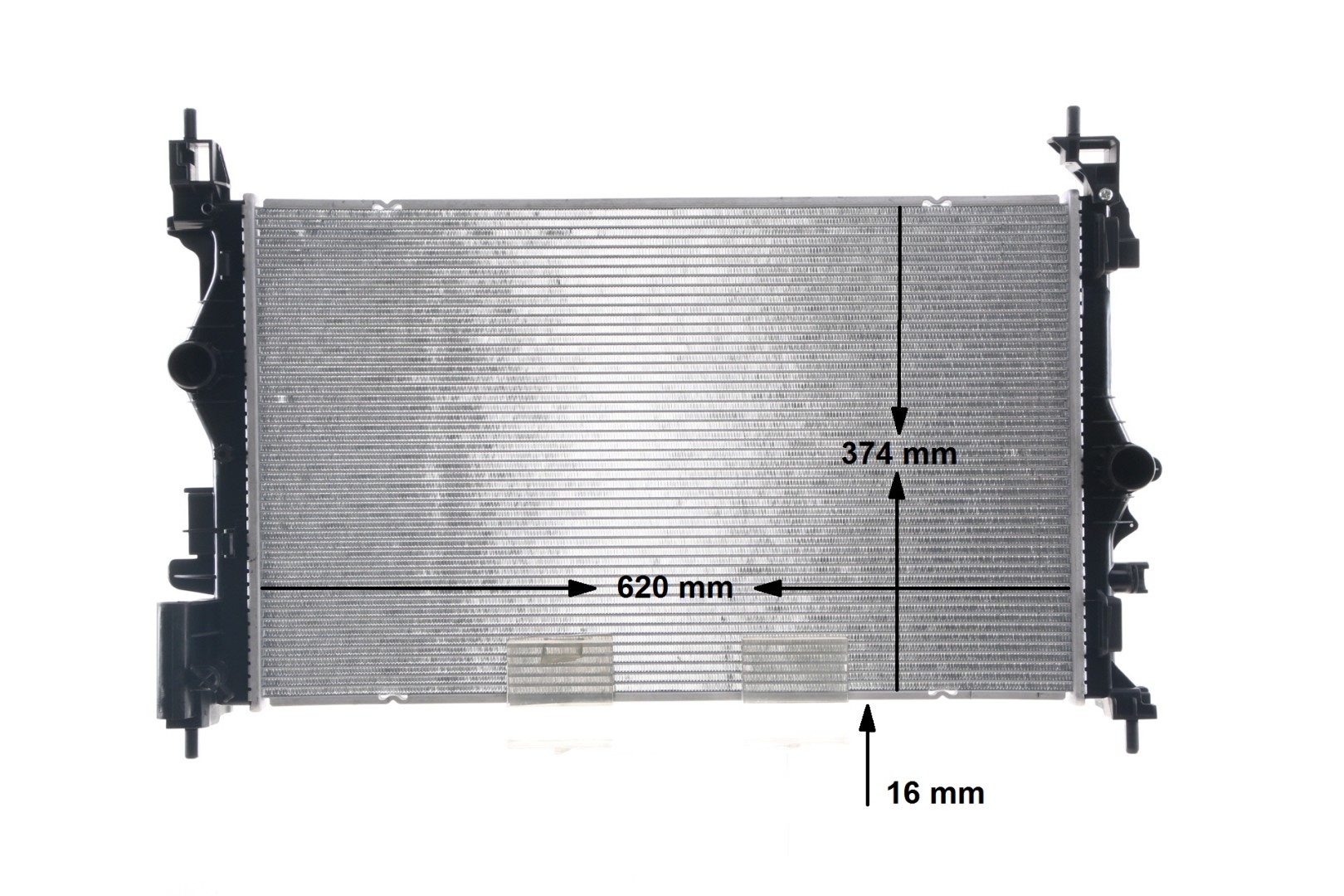 MAHLE ORIGINAL CR 1199 000S orģinālās VAUXHALL Corsa Mk4 (E) Van (X15) Ūdens radiators cena