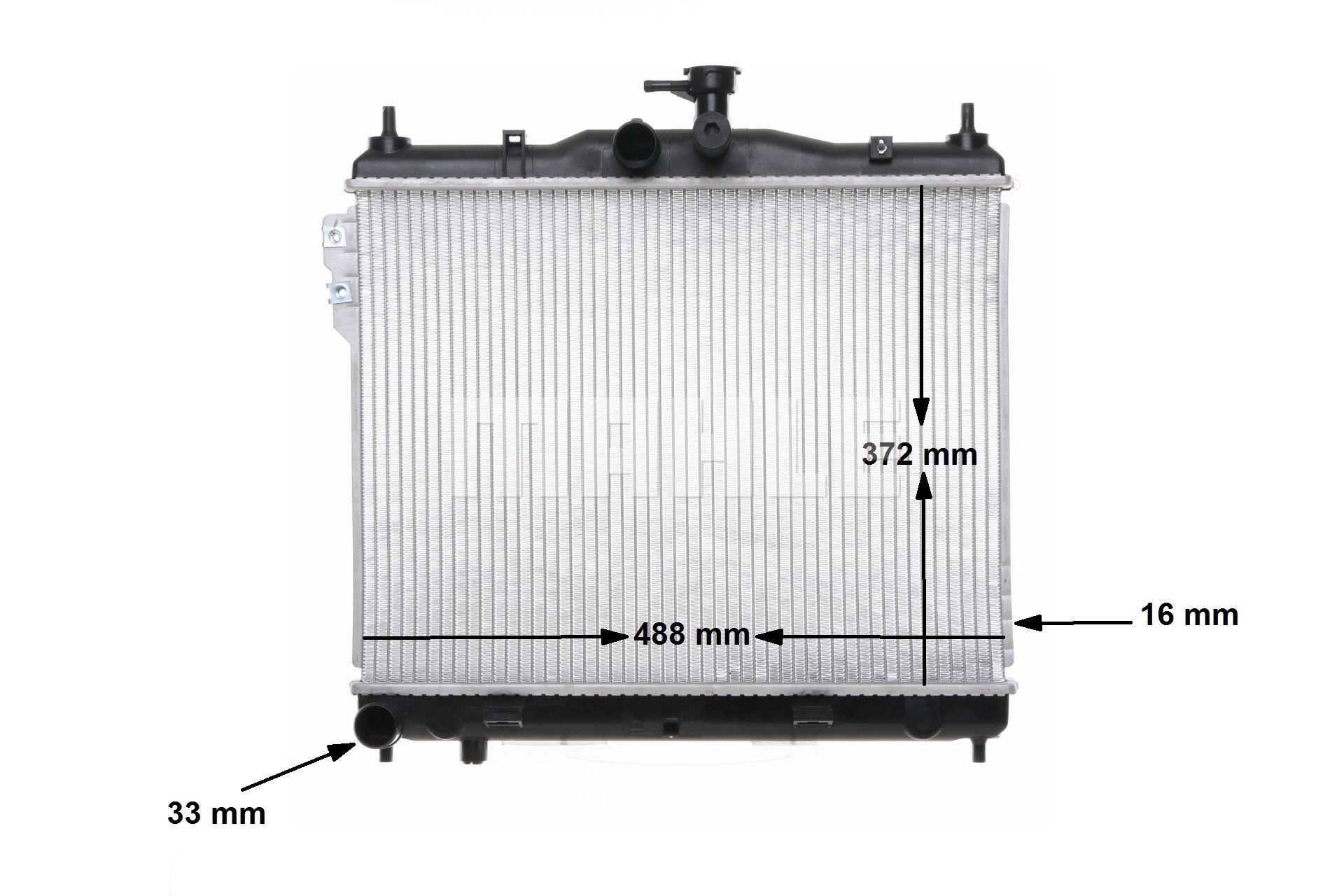 MAHLE ORIGINAL CR 1277 000S Chladič motora lacné v eshop